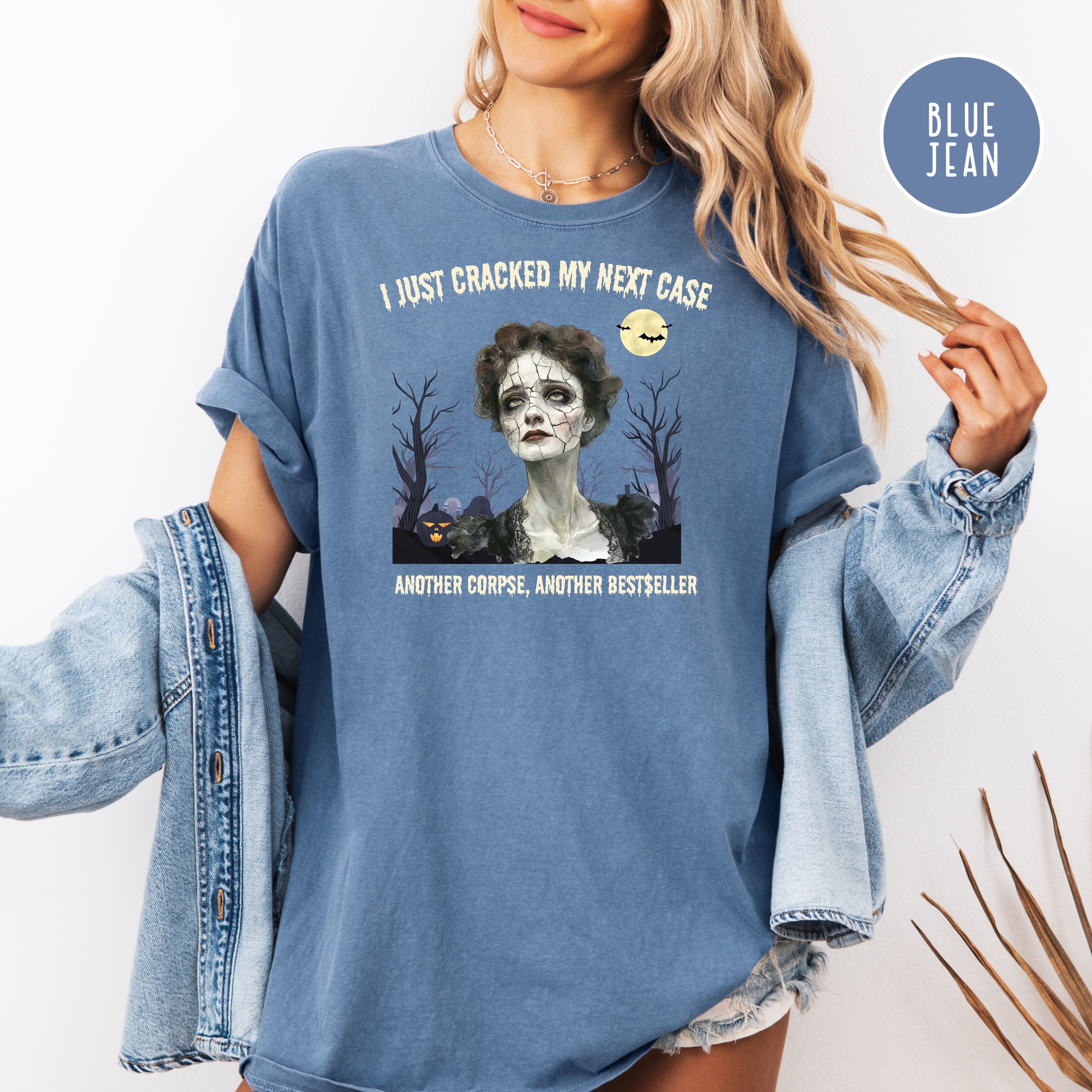 Murder Mystery Writer Halloween Comfort Colors Tee