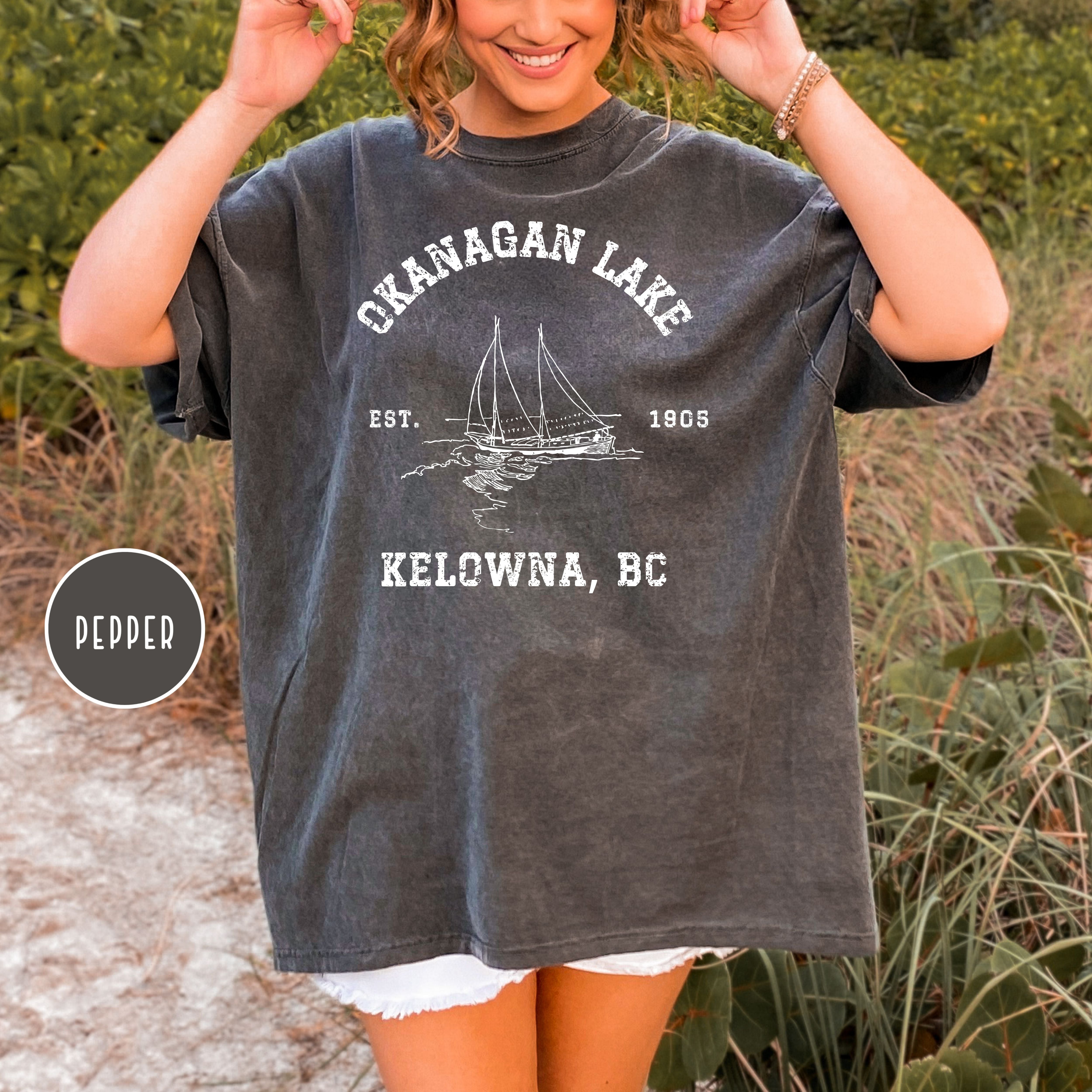 Okanagan Lake British Columbia Comfort Colors® Tee