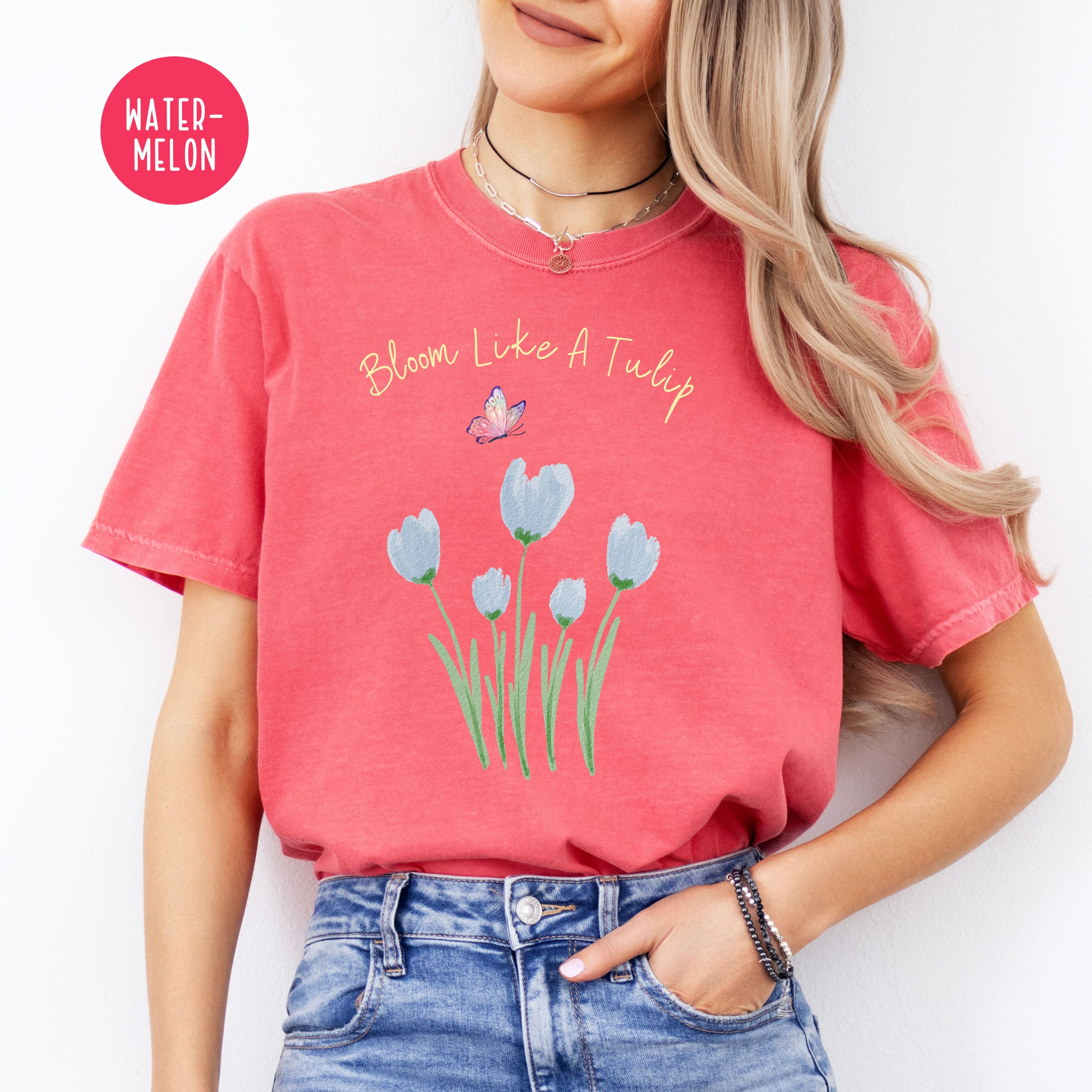 Bloom Like a Tulip Comfort Colors® Tee