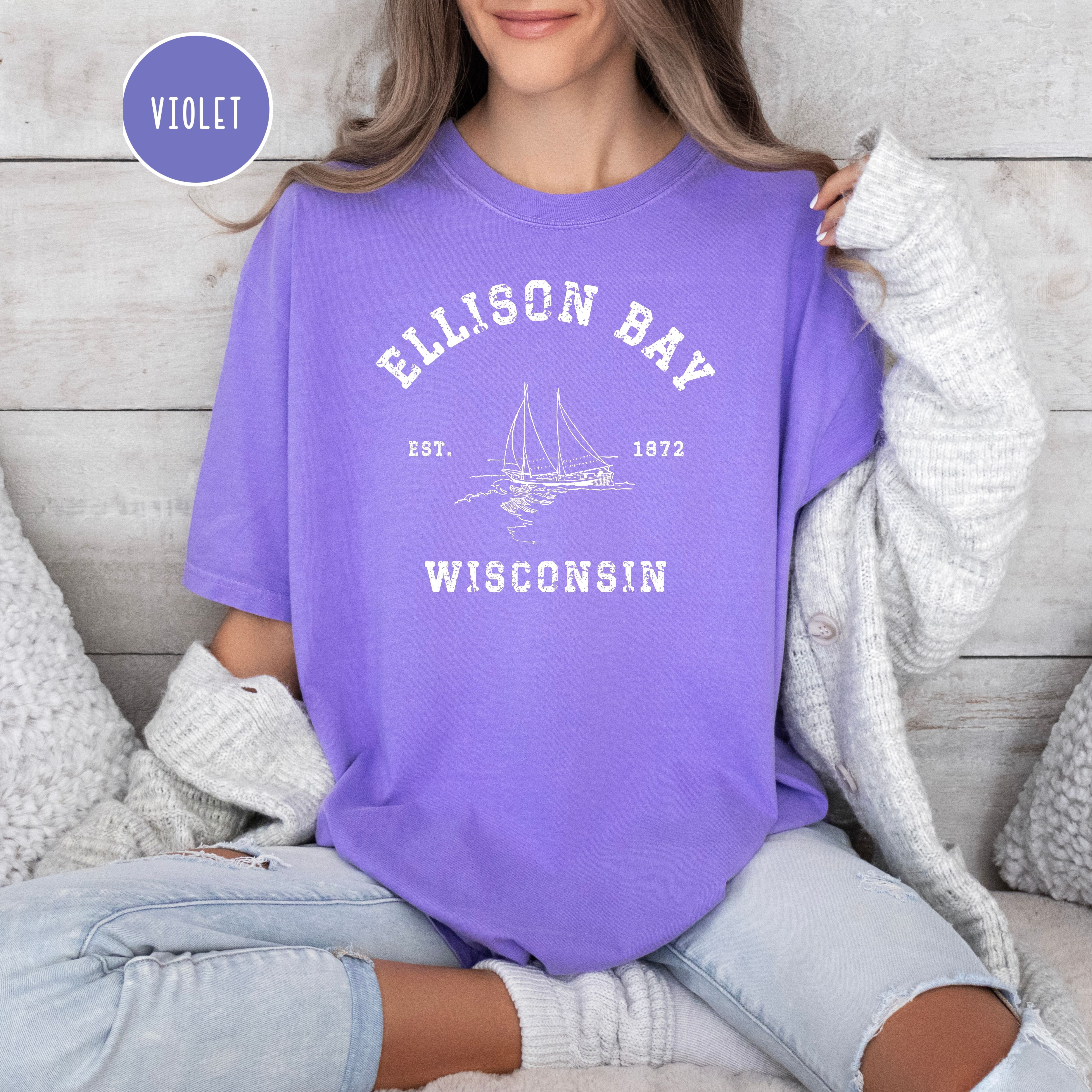 Ellison Bay Door County Comfort Colors® Tee