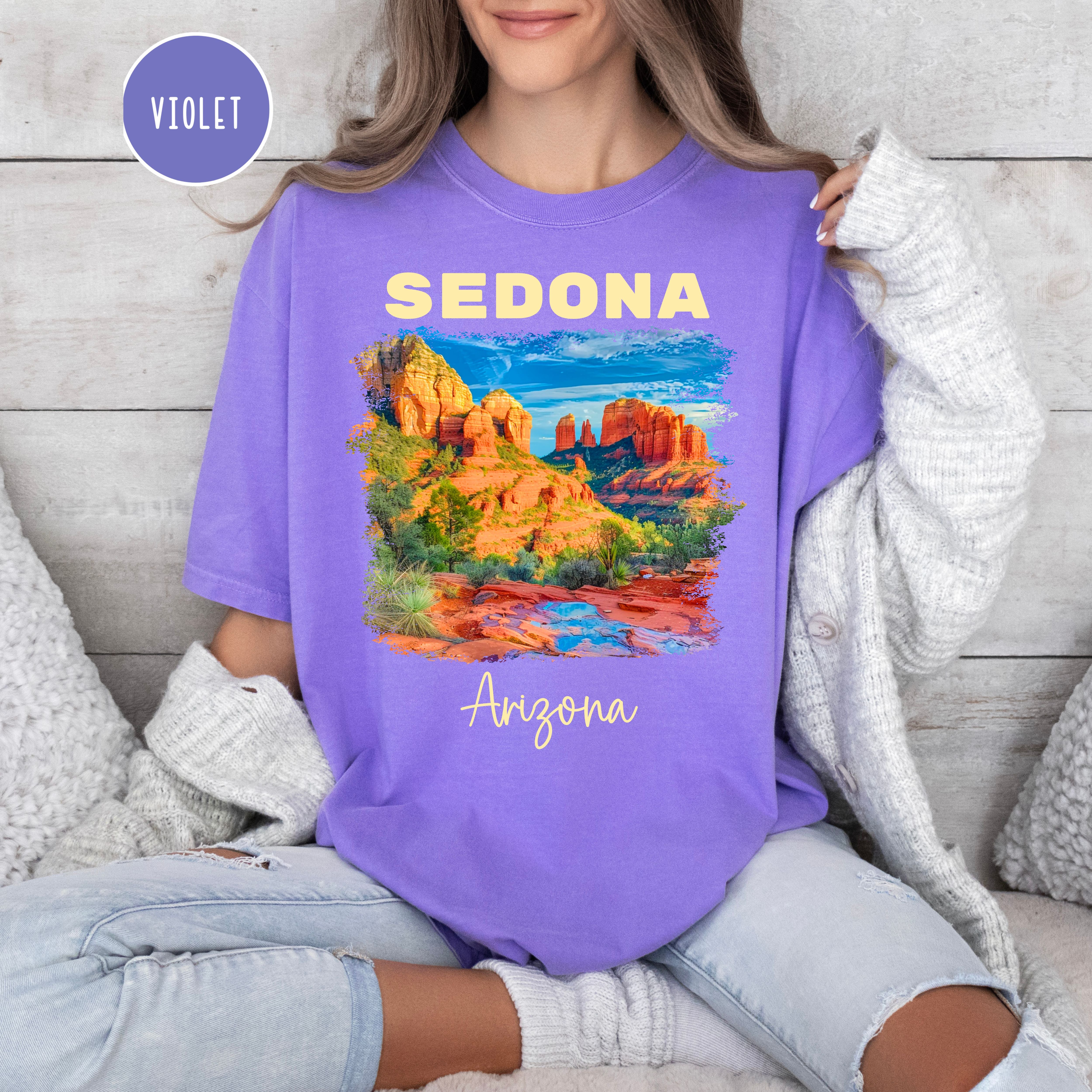 Sedona Red Rock State Park Arizona Comfort Colors® Tee