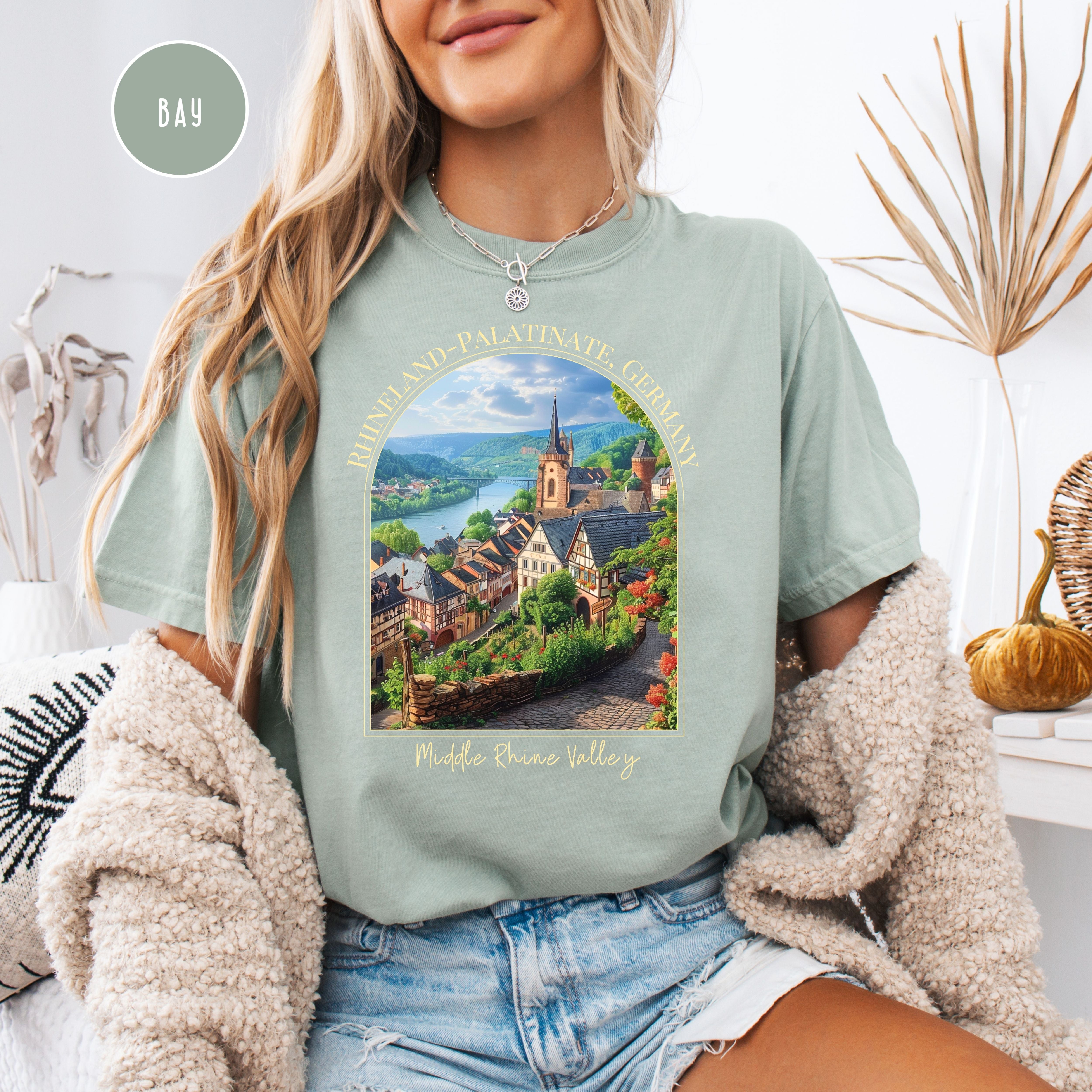 Rhine Valley Germany Comfort Colors® Tee
