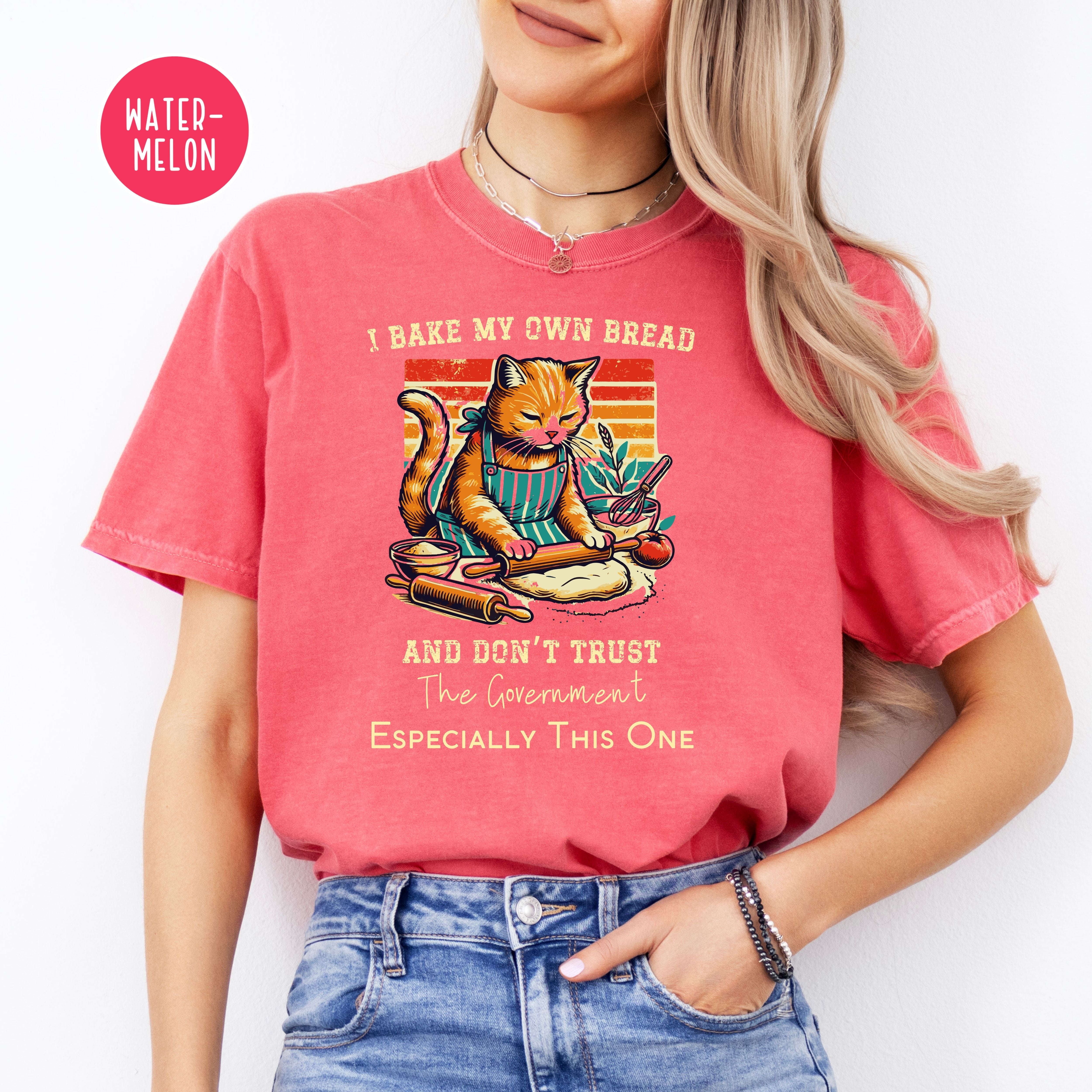 Retro Anti-Government Comfort Colors® Tee