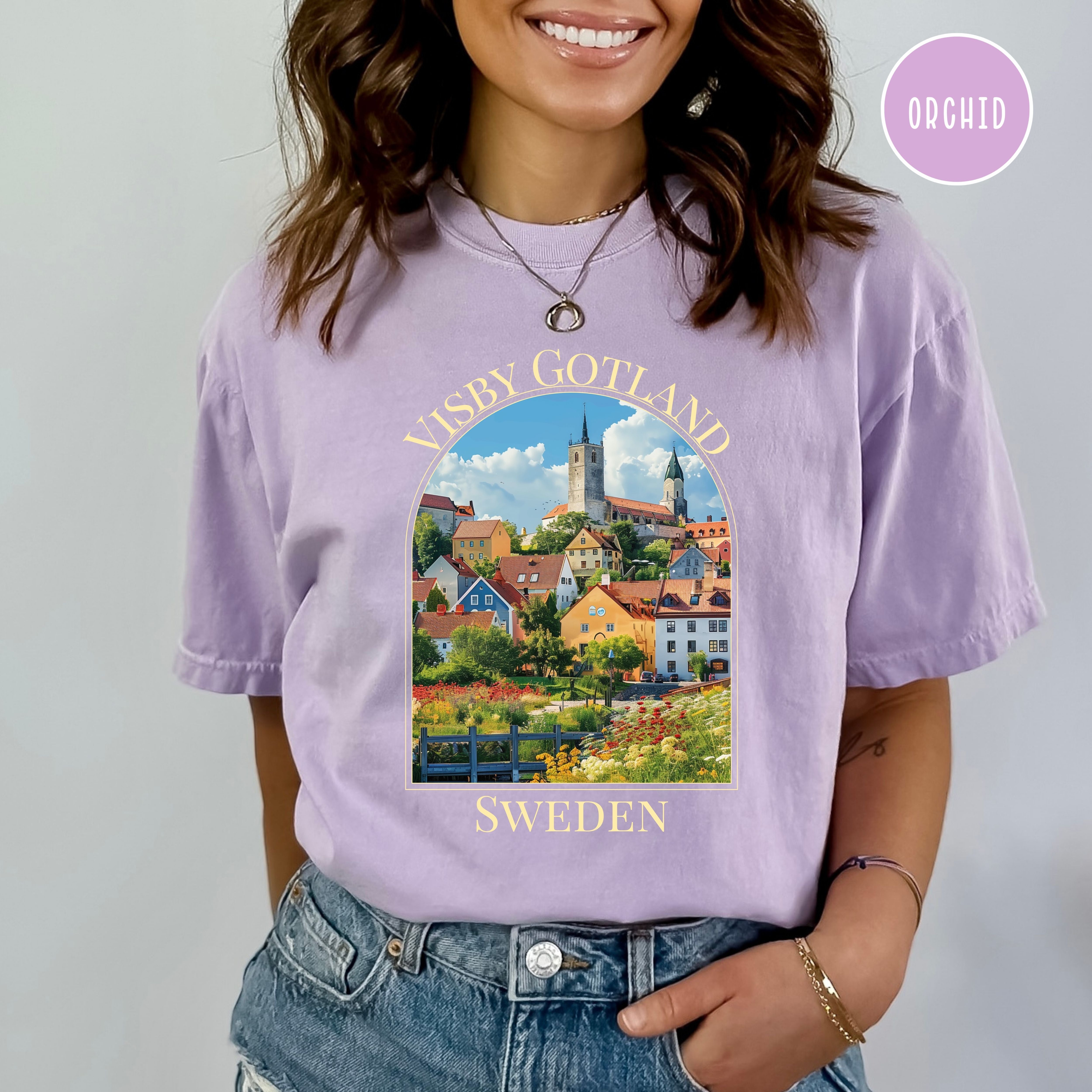 Visby Gotland Sweden Comfort Colors® Tee