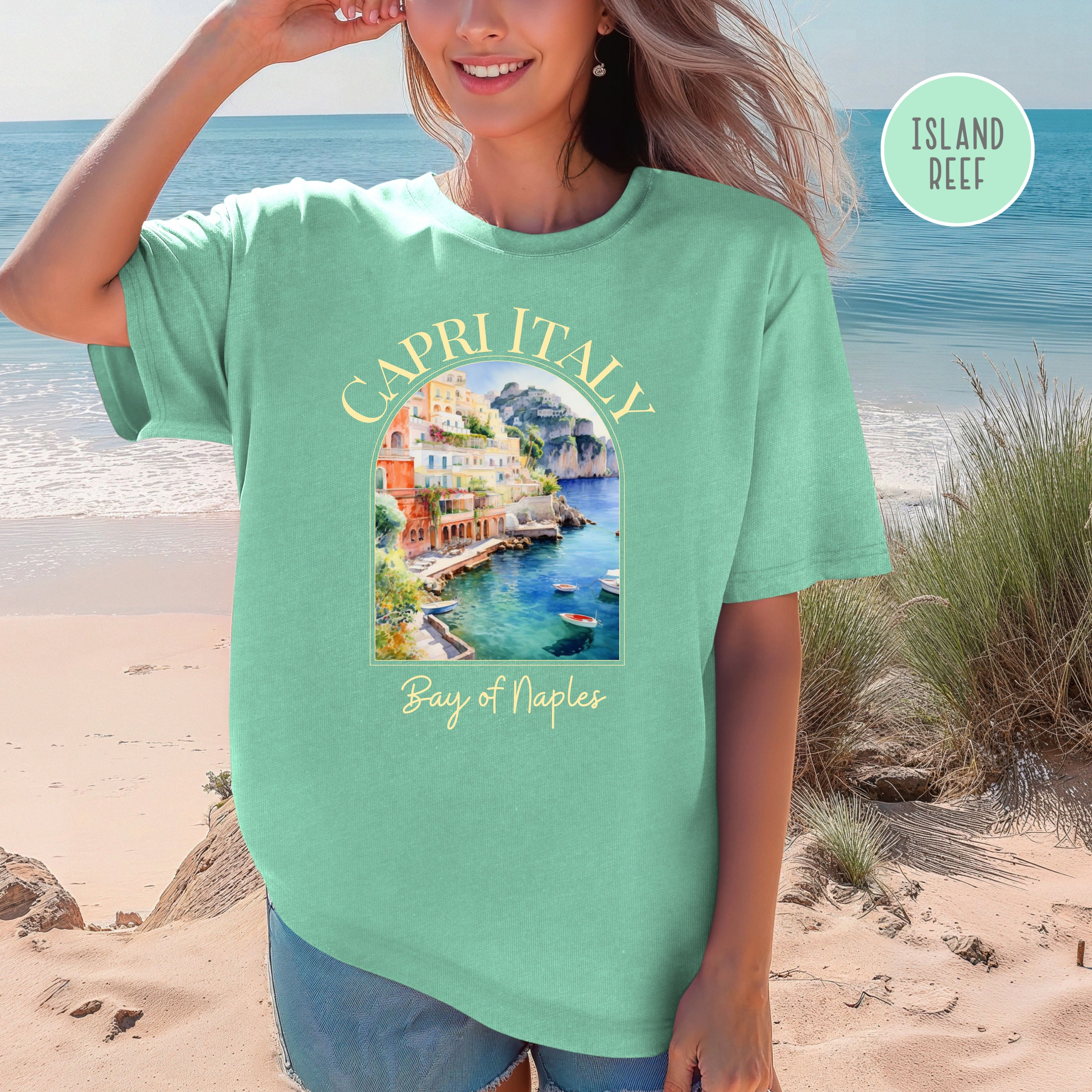 Capri Italy Comfort Colors T-Shirt