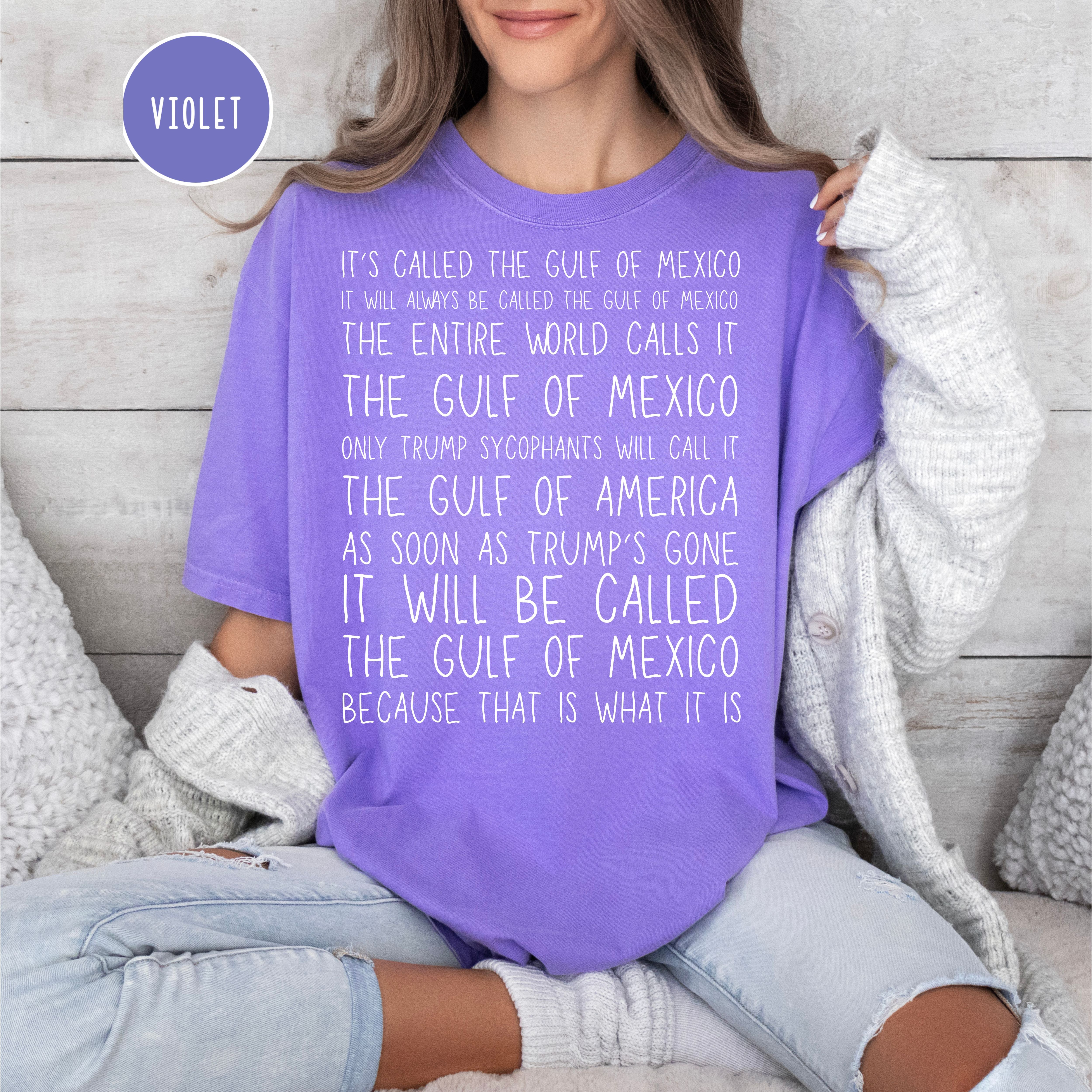 Funny Gulf of America Gulf of Mexico Comfort Colors® Tee