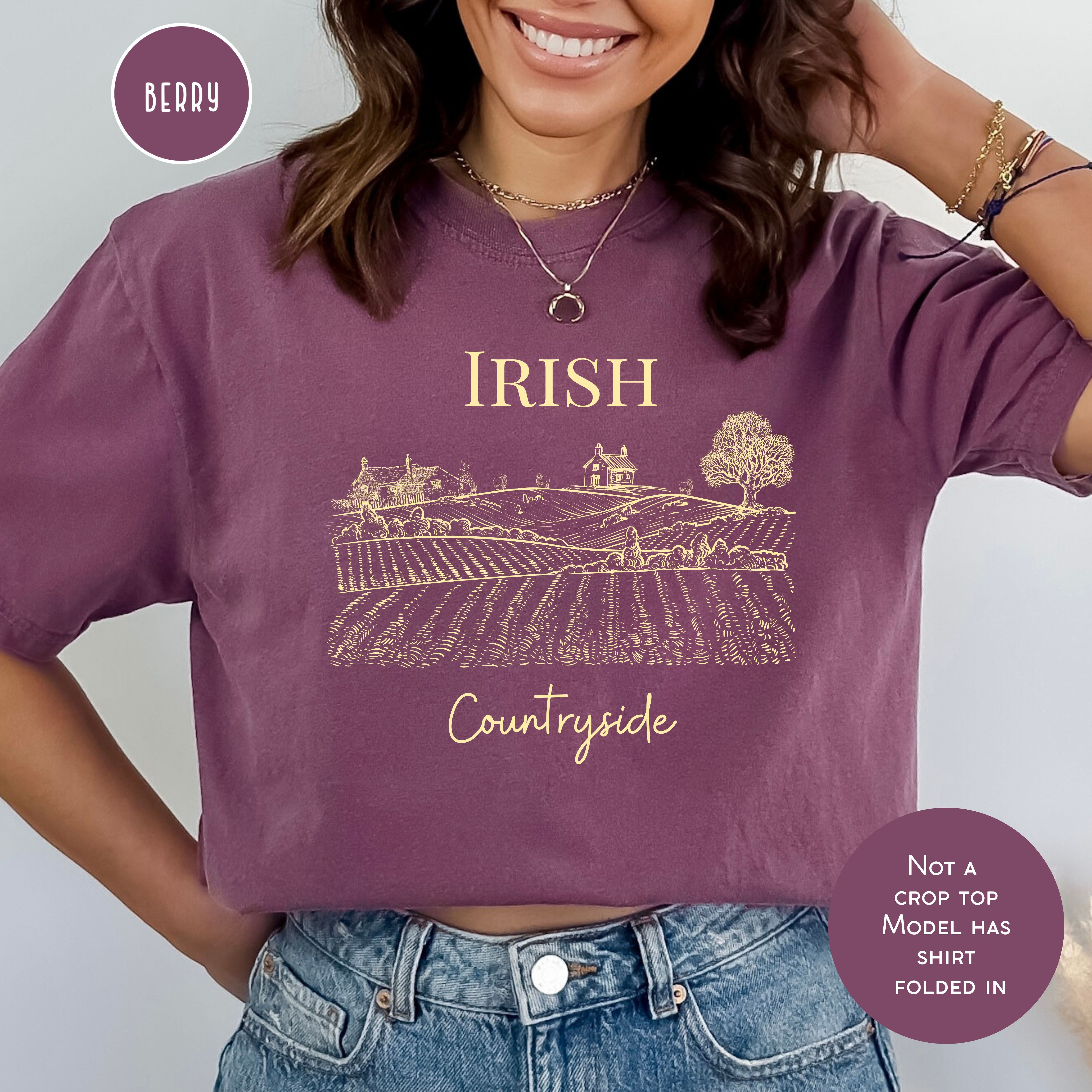 Irish Countryside Comfort Colors® Ireland Tee