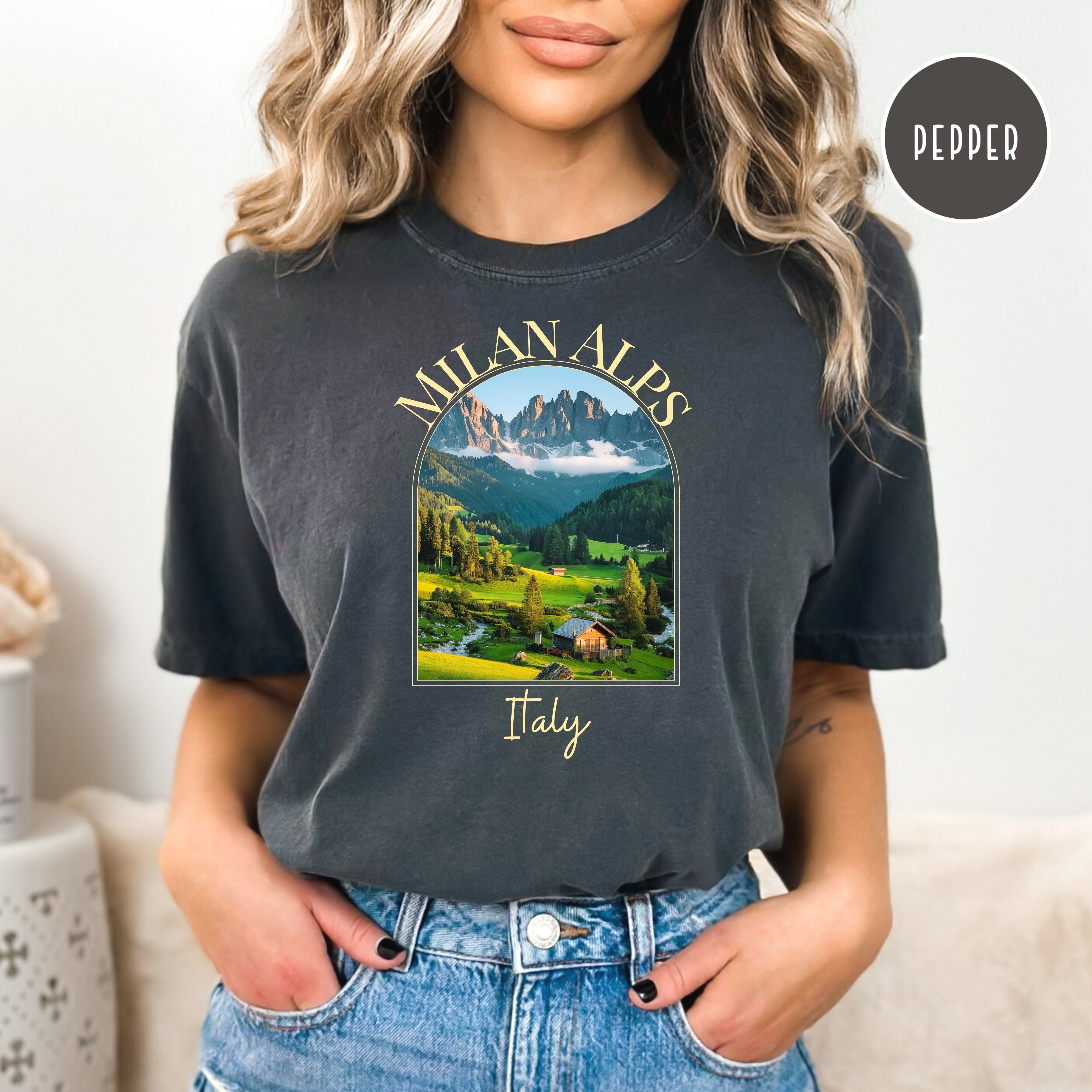 Milan Alps Italy Comfort Colors® Tee