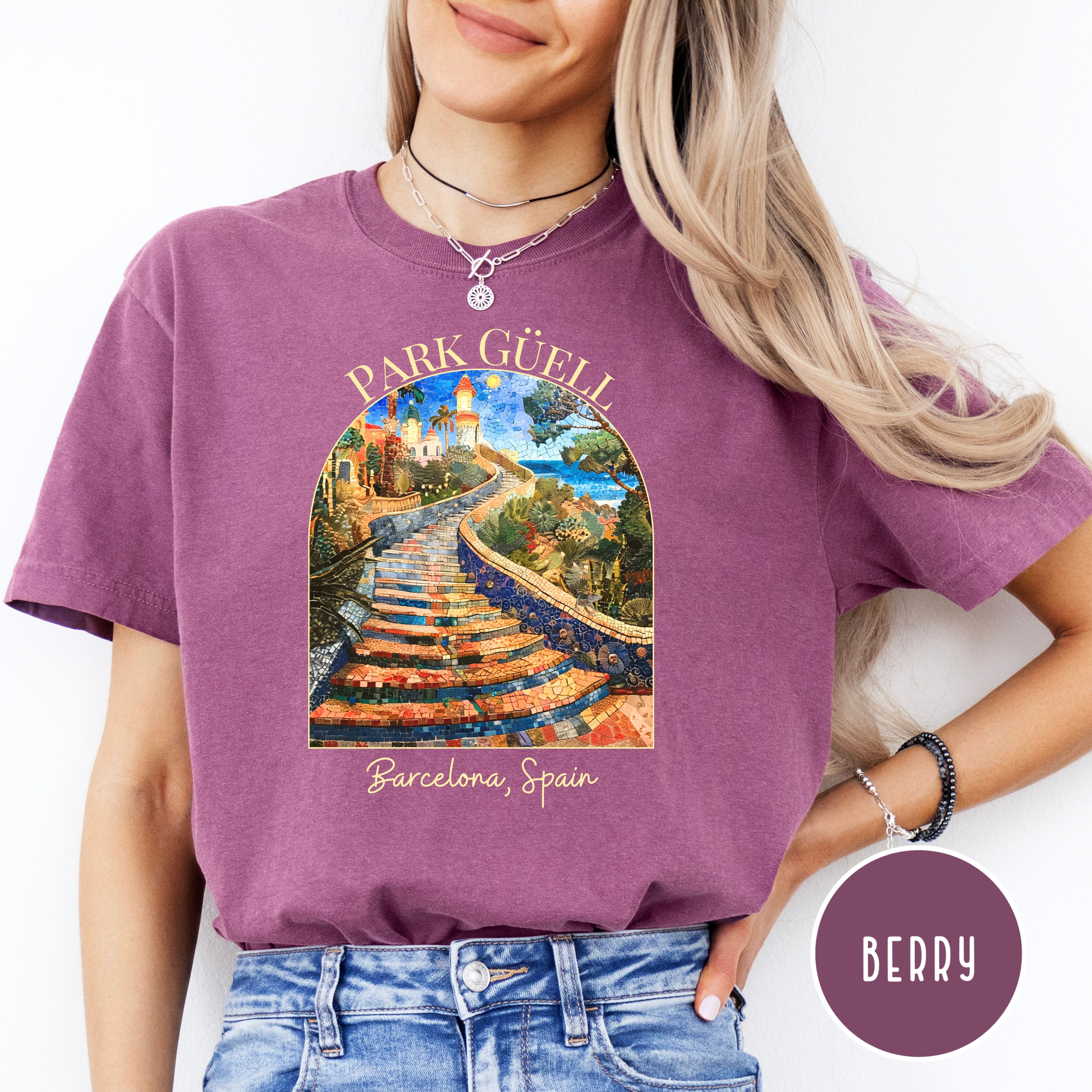 Park Guell Mosiac Comfort Colors® Tee