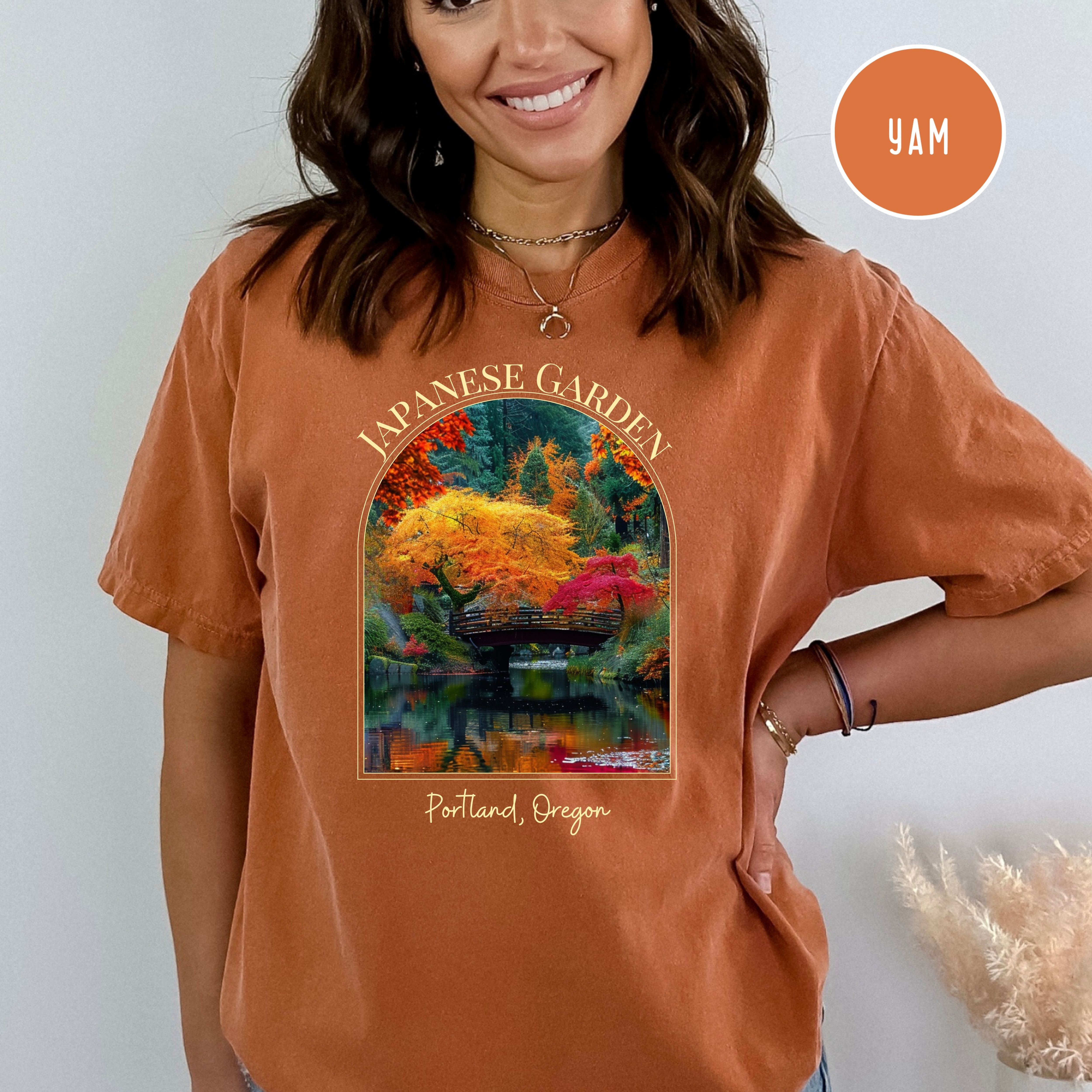 Portland Oregon Japanese Garden Comfort Colors® Tee