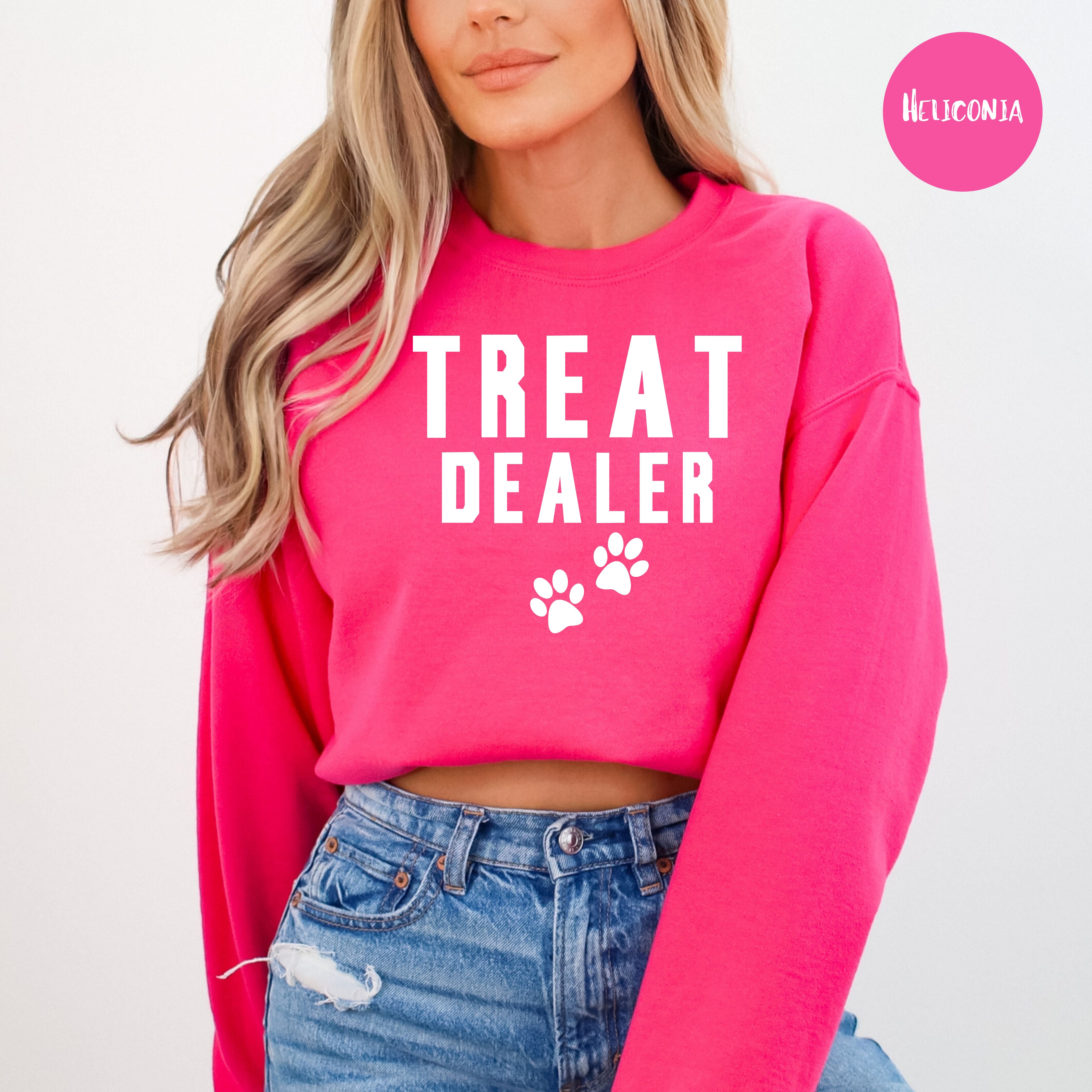 Funny Dog Lover, Treat Dealer Sweatshirt