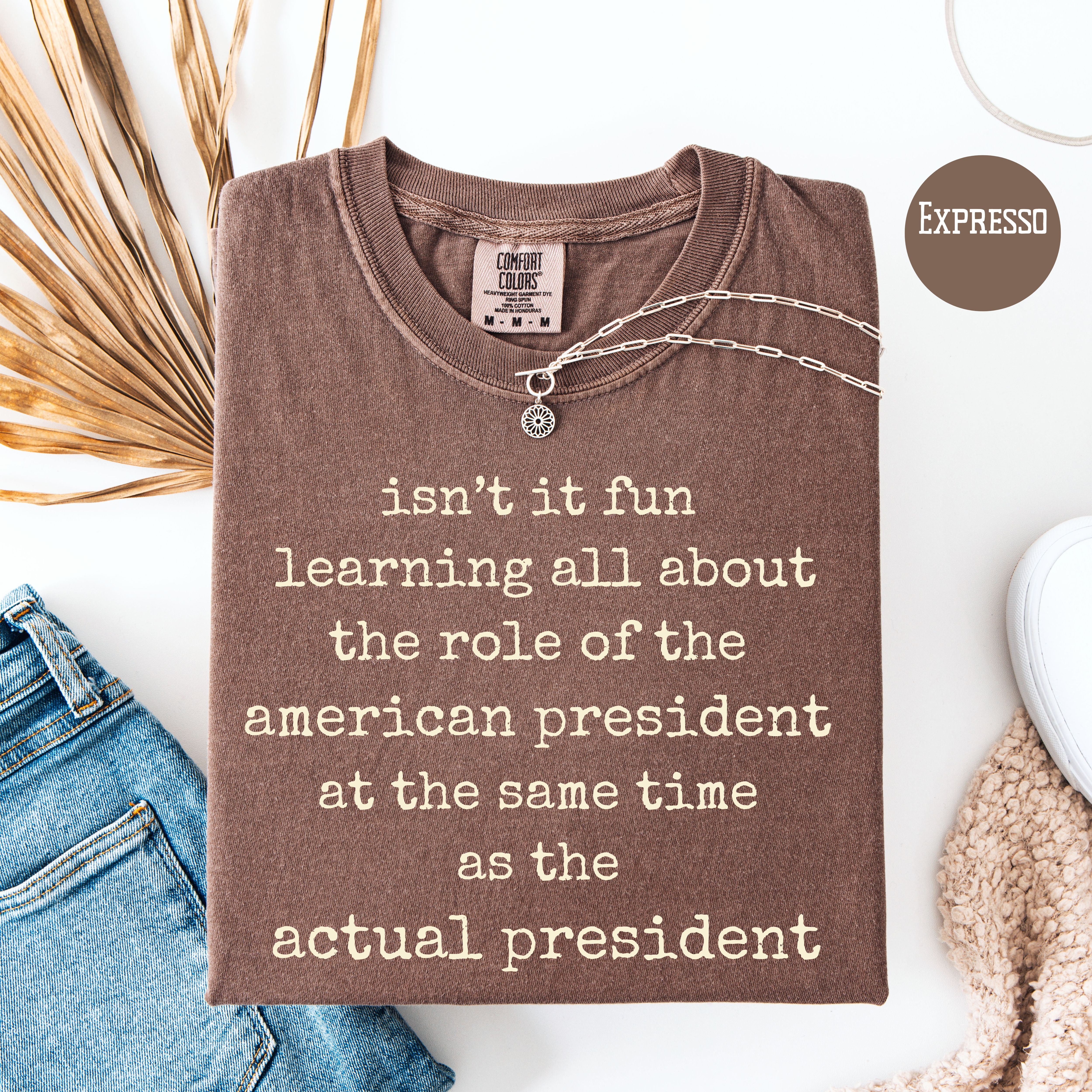 Funny Anti-Trump Comfort Colors Political Tee Shirt