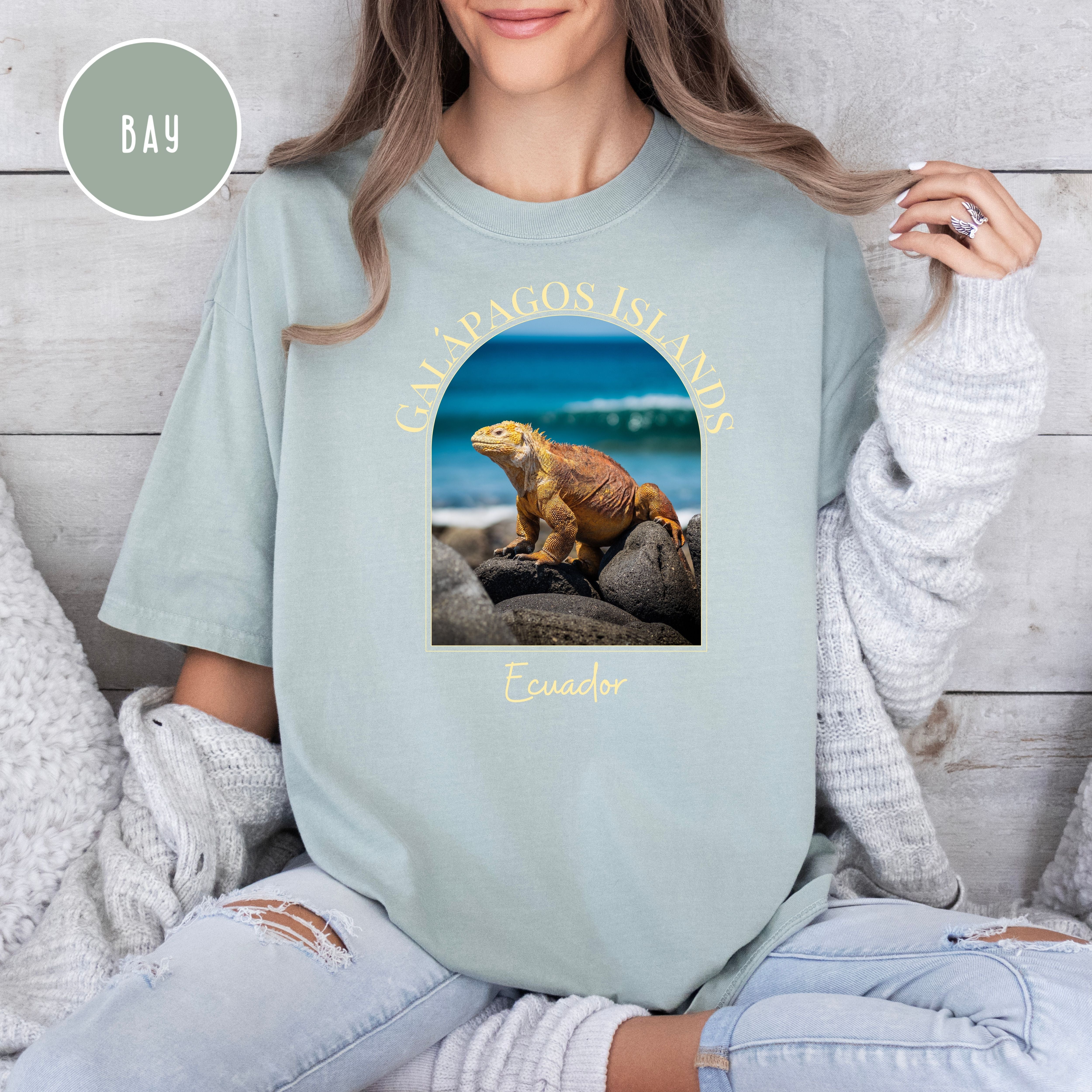 Galapagos Islands Iguana Comfort Colors® Tee