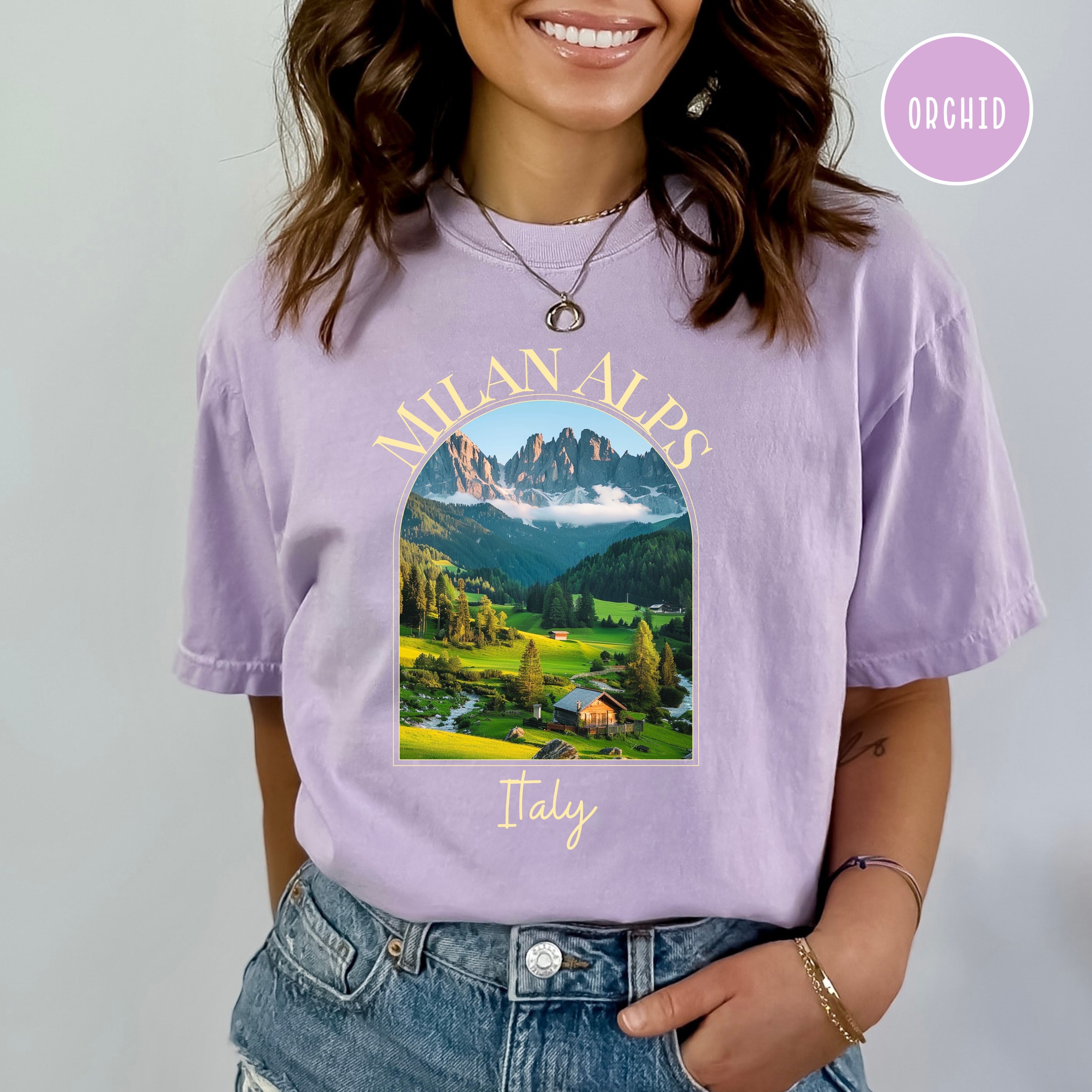 Milan Alps Italy Comfort Colors® Tee