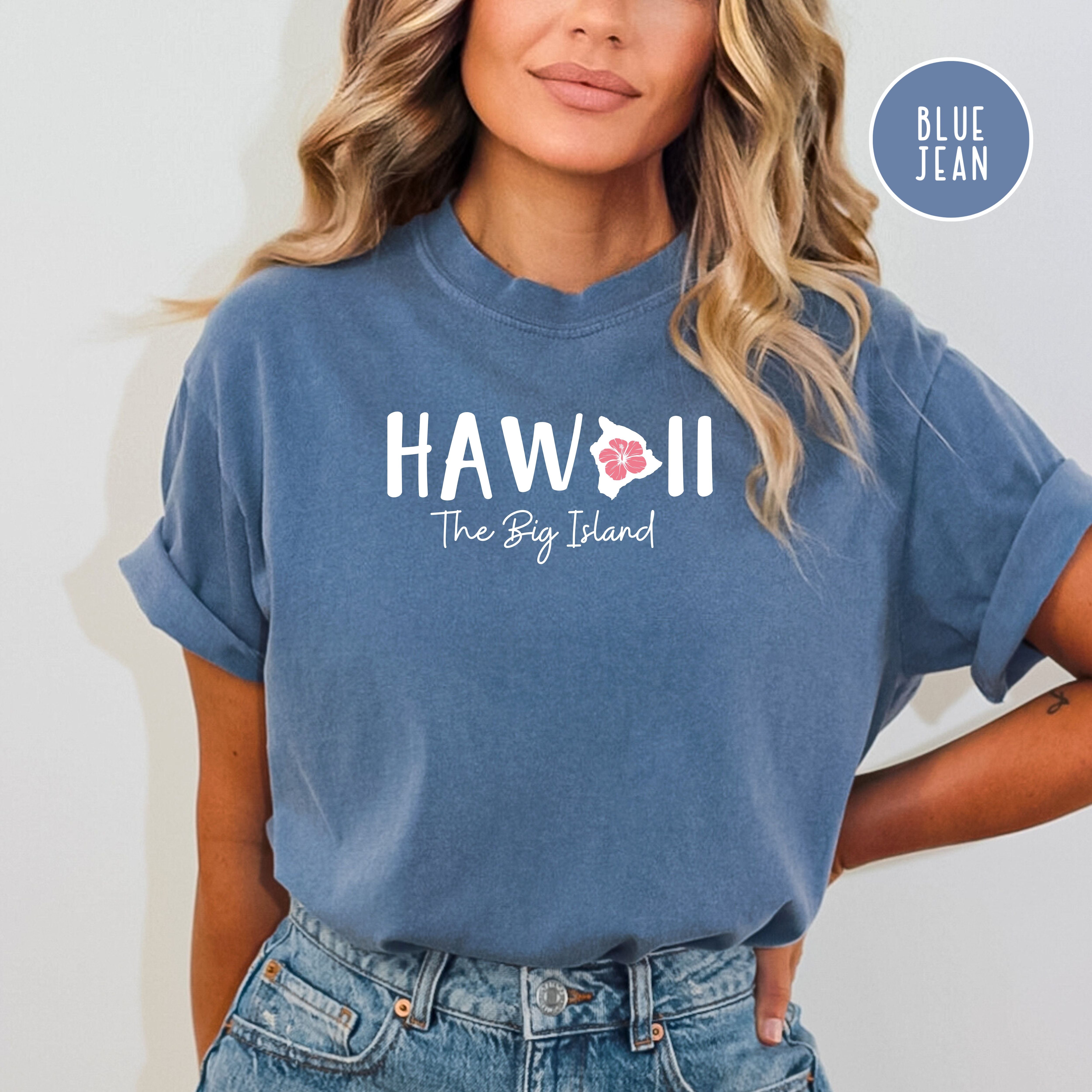 Hawaii The Big Island Comfort Colors Tee Shirt