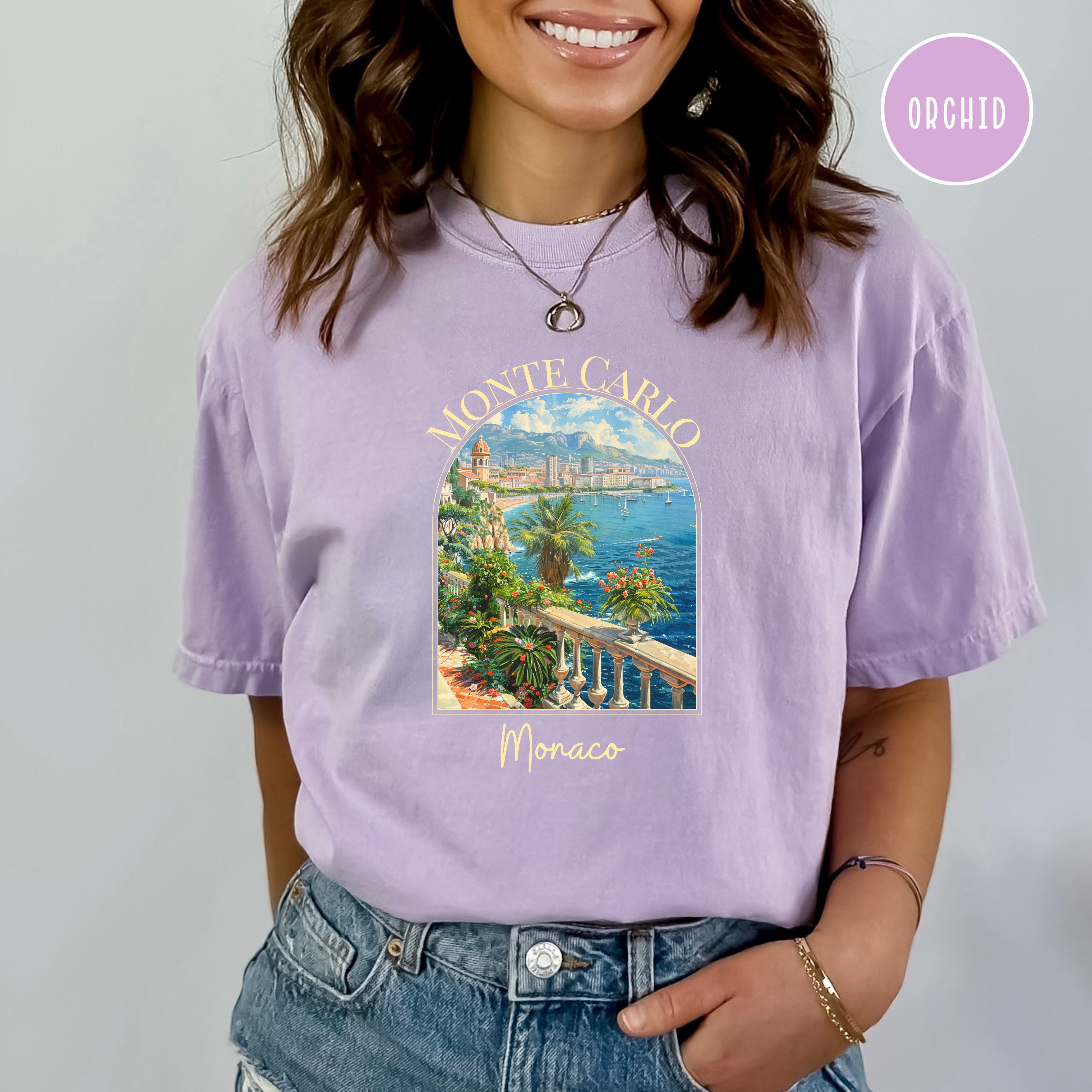 Monte Carlo Monaco Comfort Colors® Tee