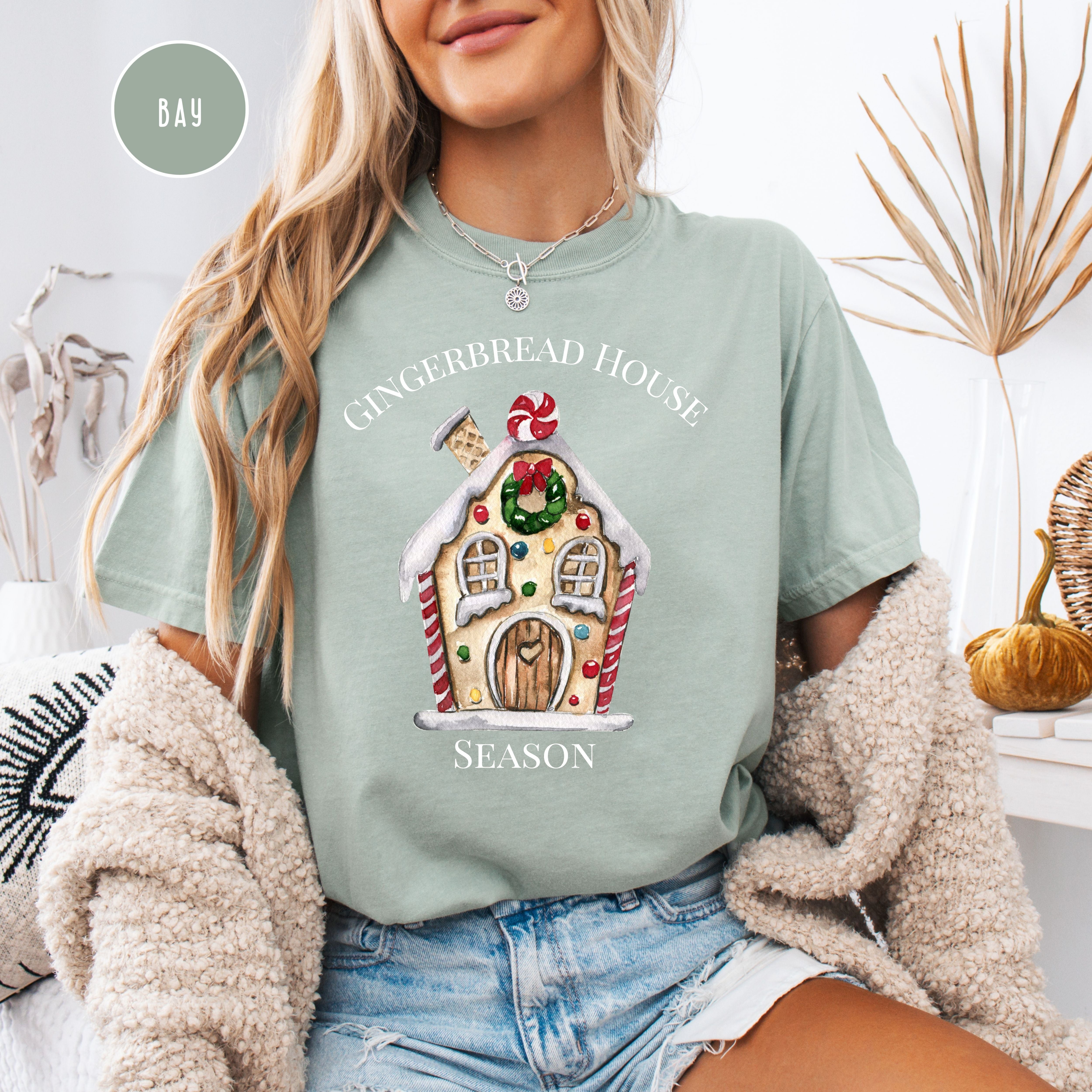 Gingerbread House Season Comfort Colors® Tee