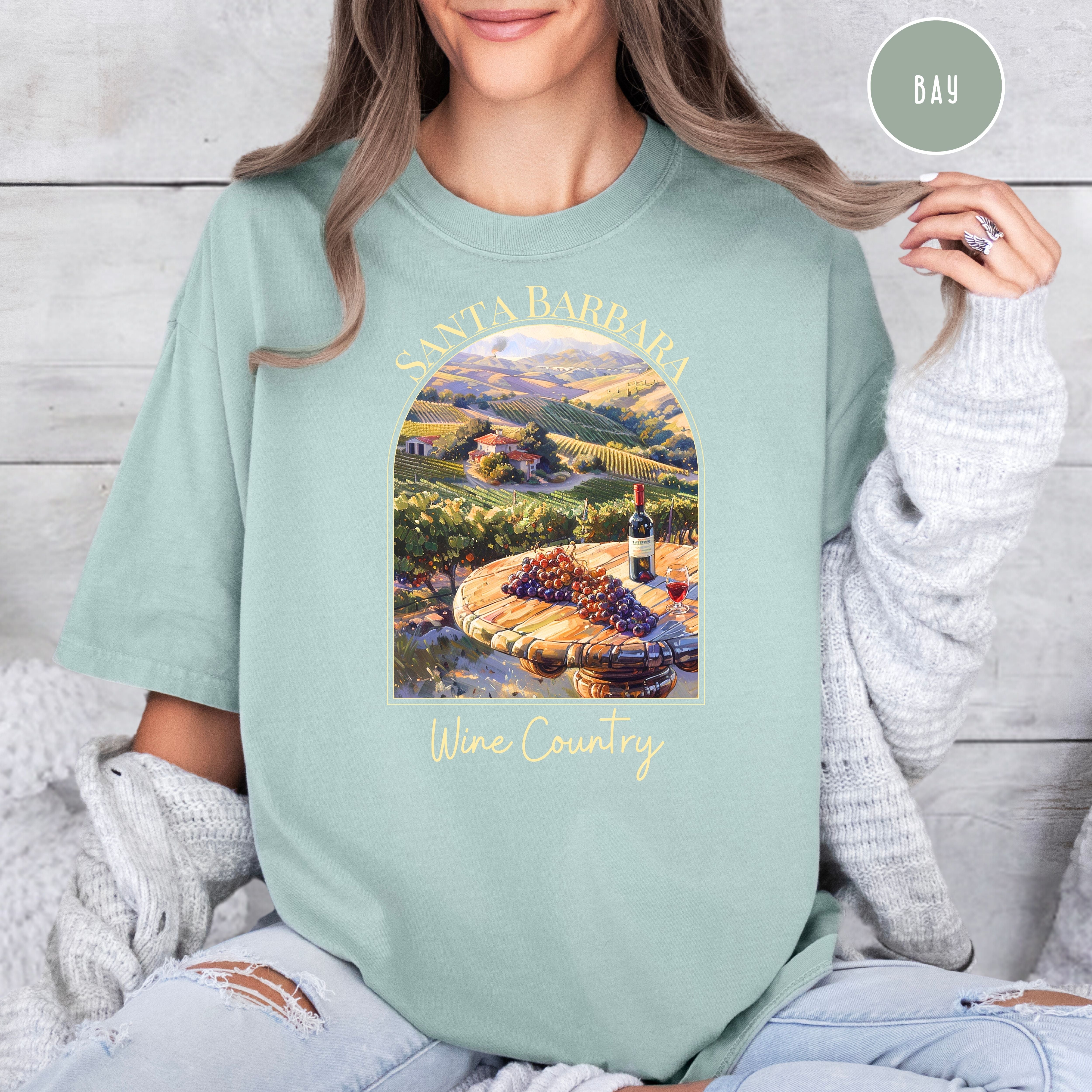 Santa Barbara Wine Country Comfort Colors® Tee