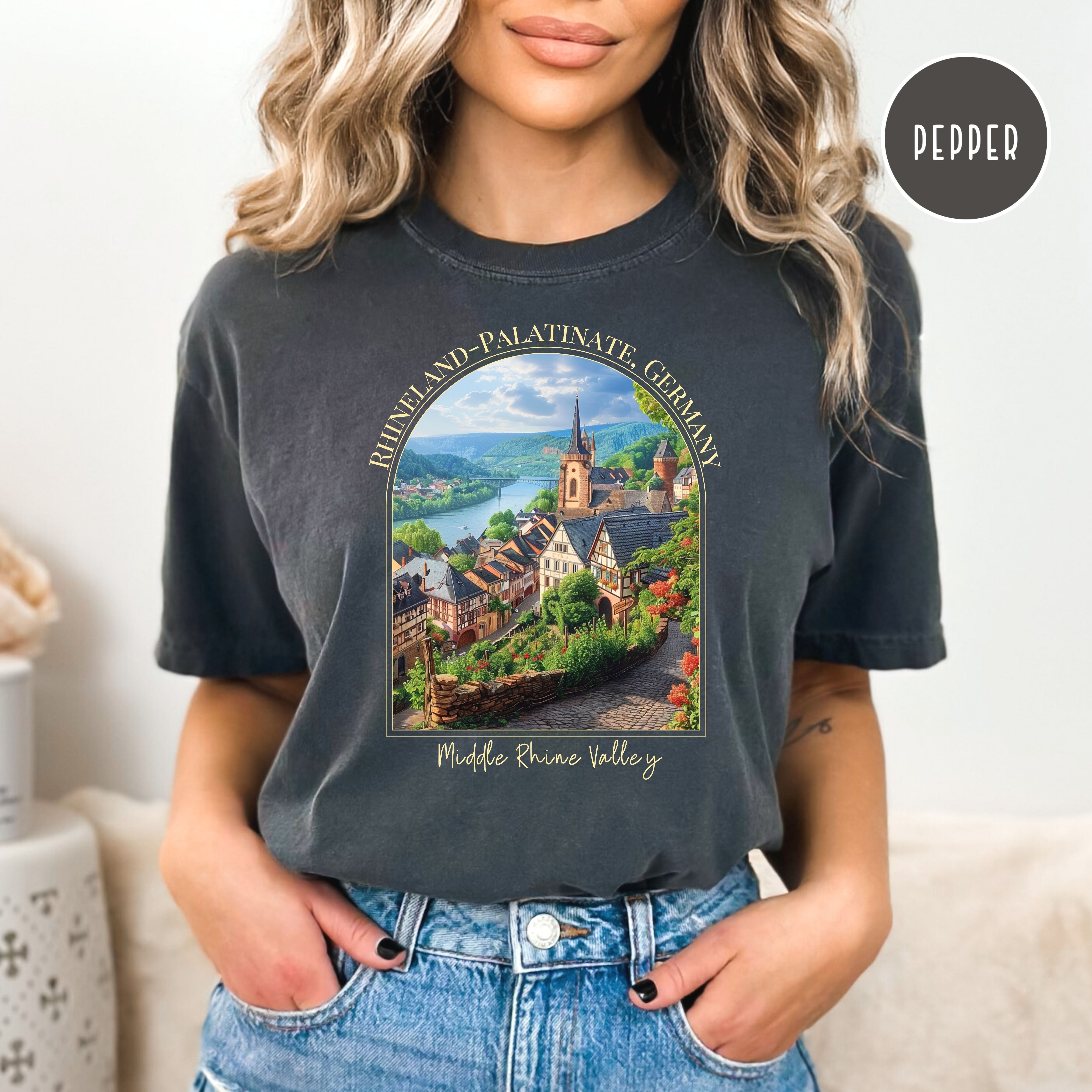 Rhine Valley Germany Comfort Colors® Tee