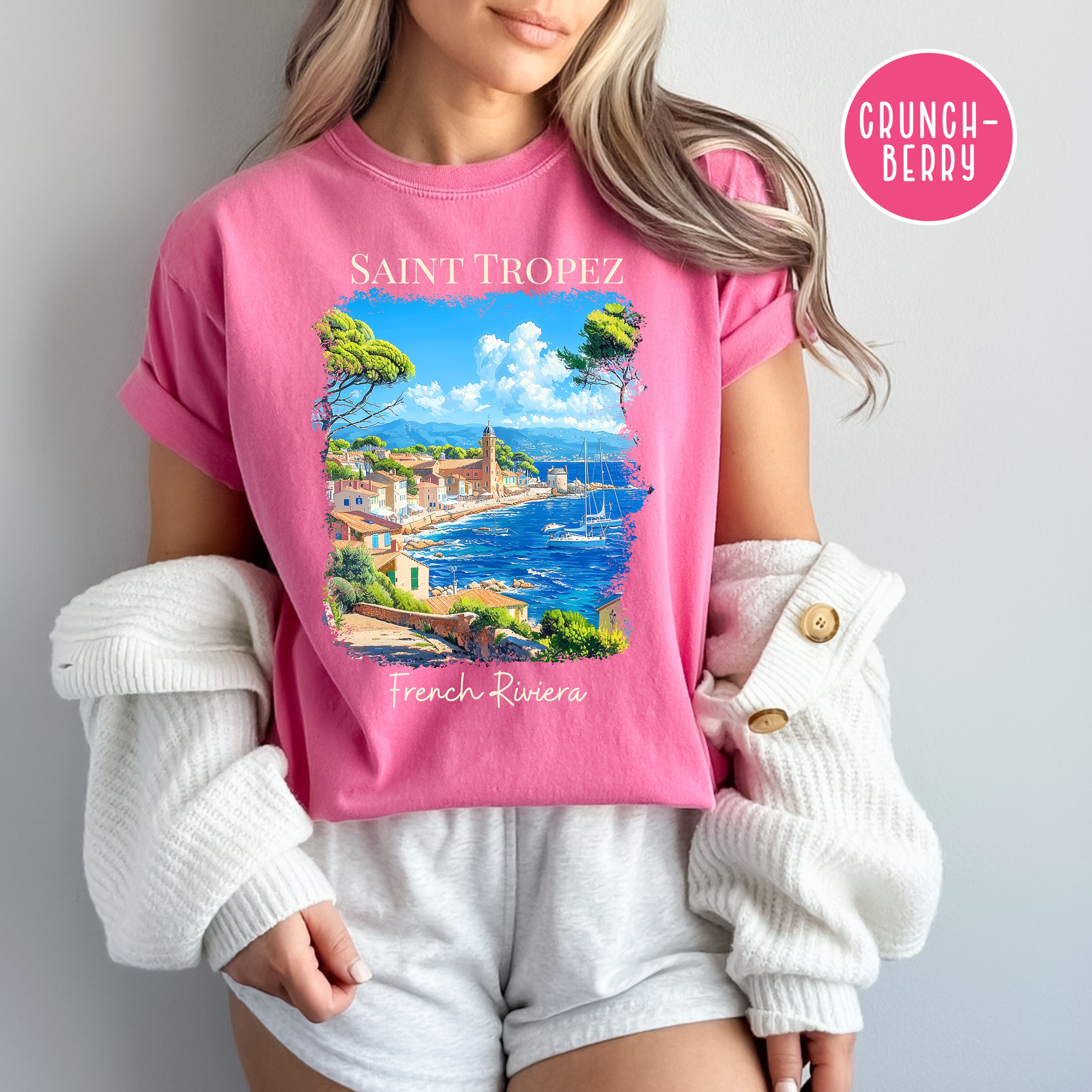 Saint Tropez French Riviera Comfort Colors® Tee