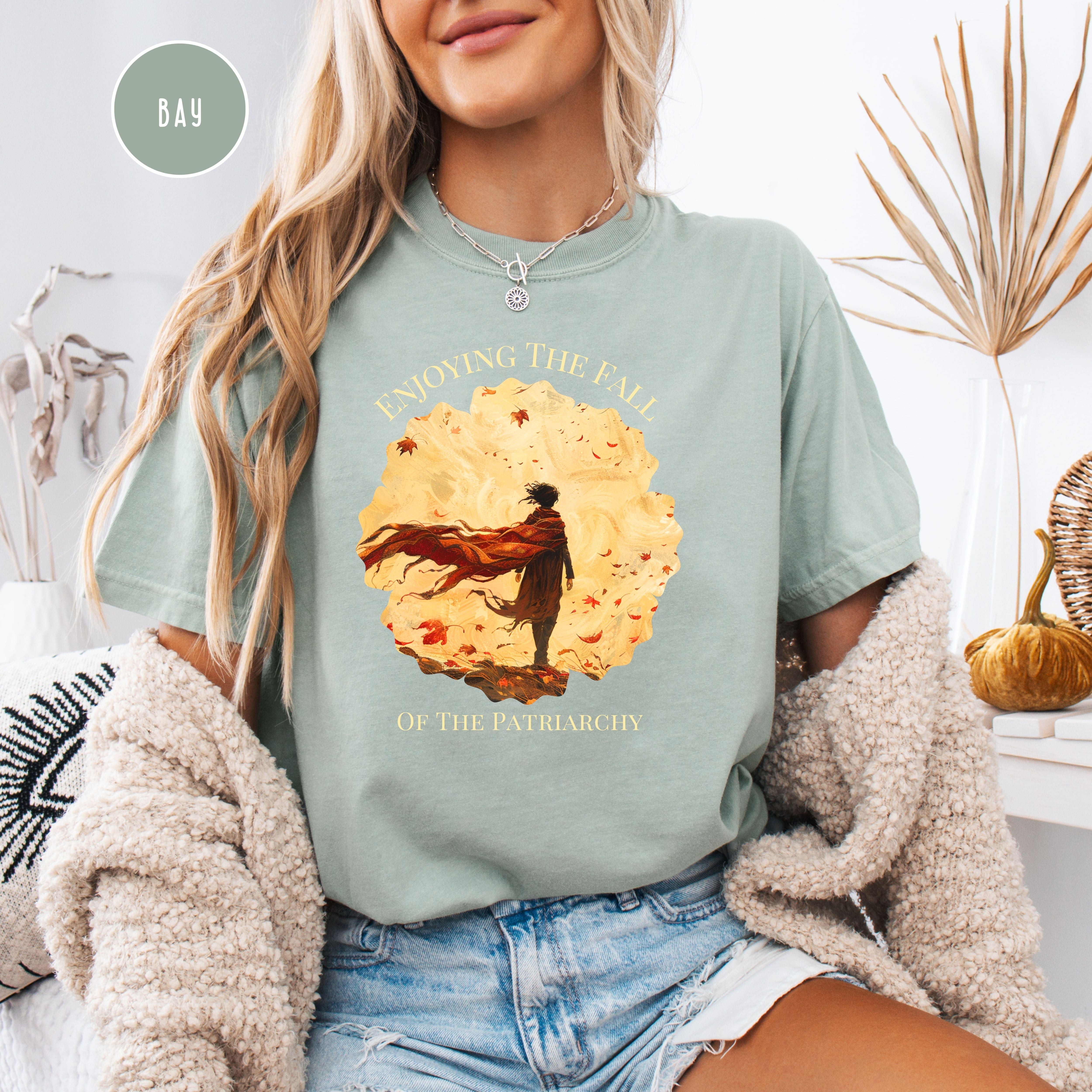 Enjoying The Fall of The Patriarchy Comfort Colors® Tee