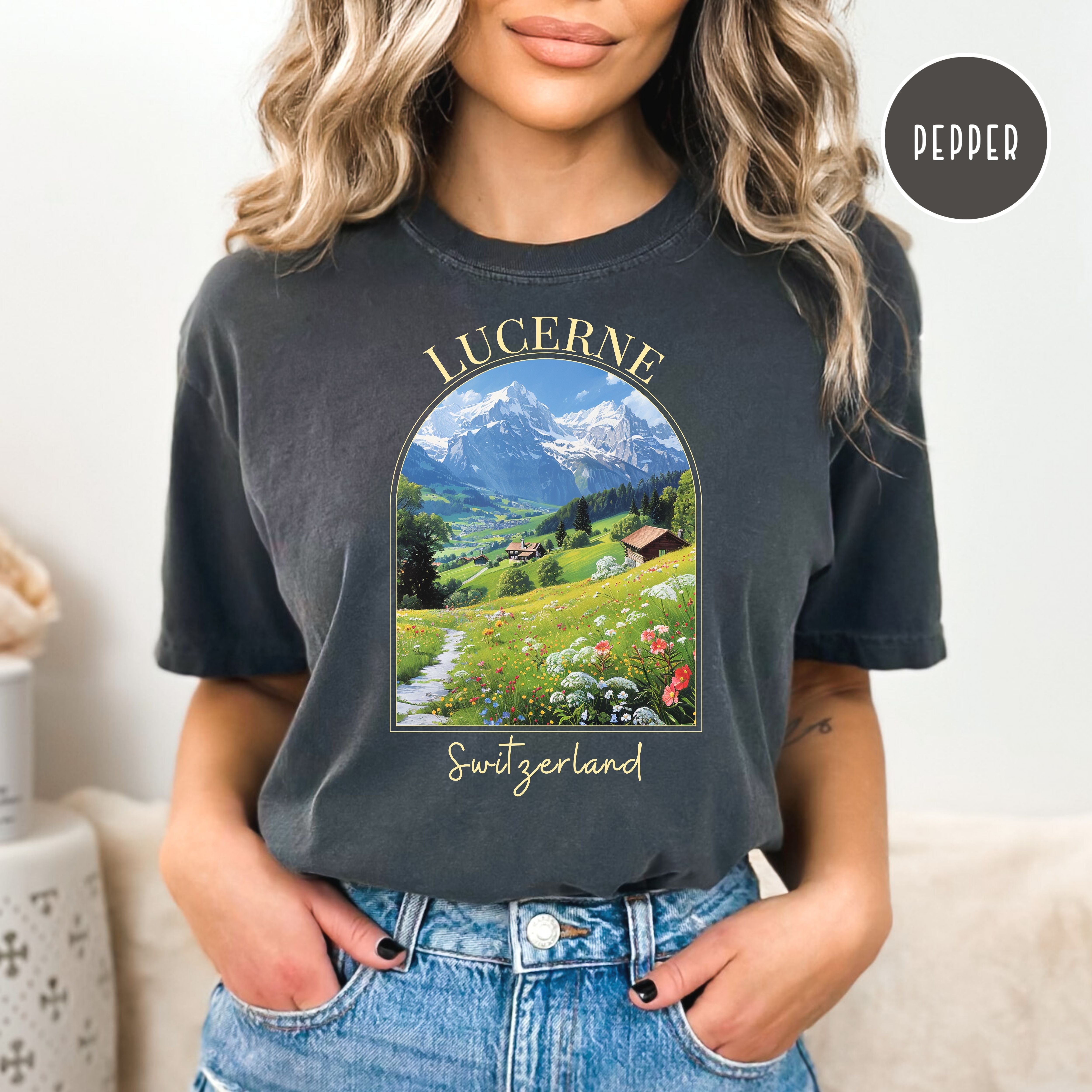 Lucerne Switzerland Comfort Colors® Tee