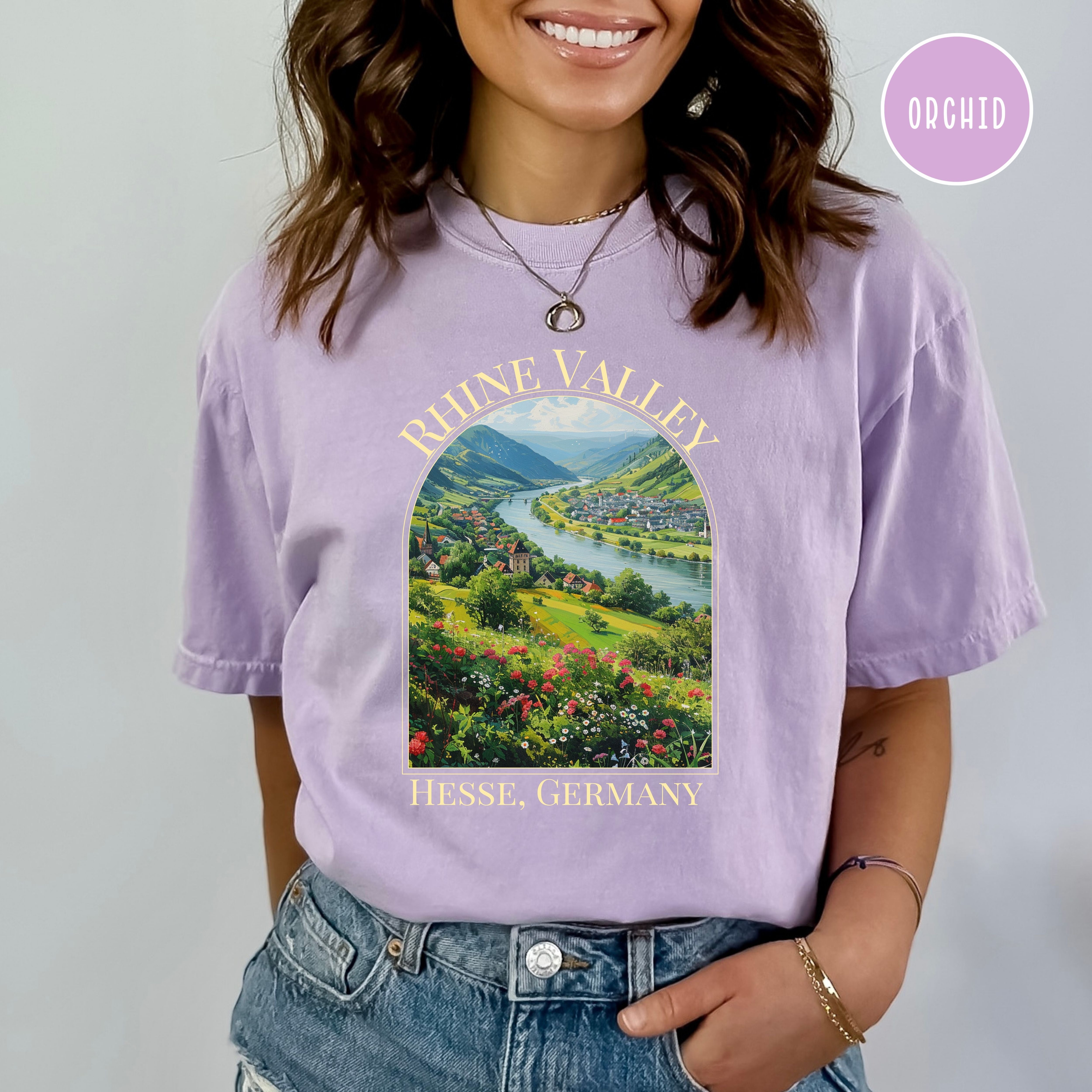 Rhine Valley Hesse Germany Comfort Colors® Tee