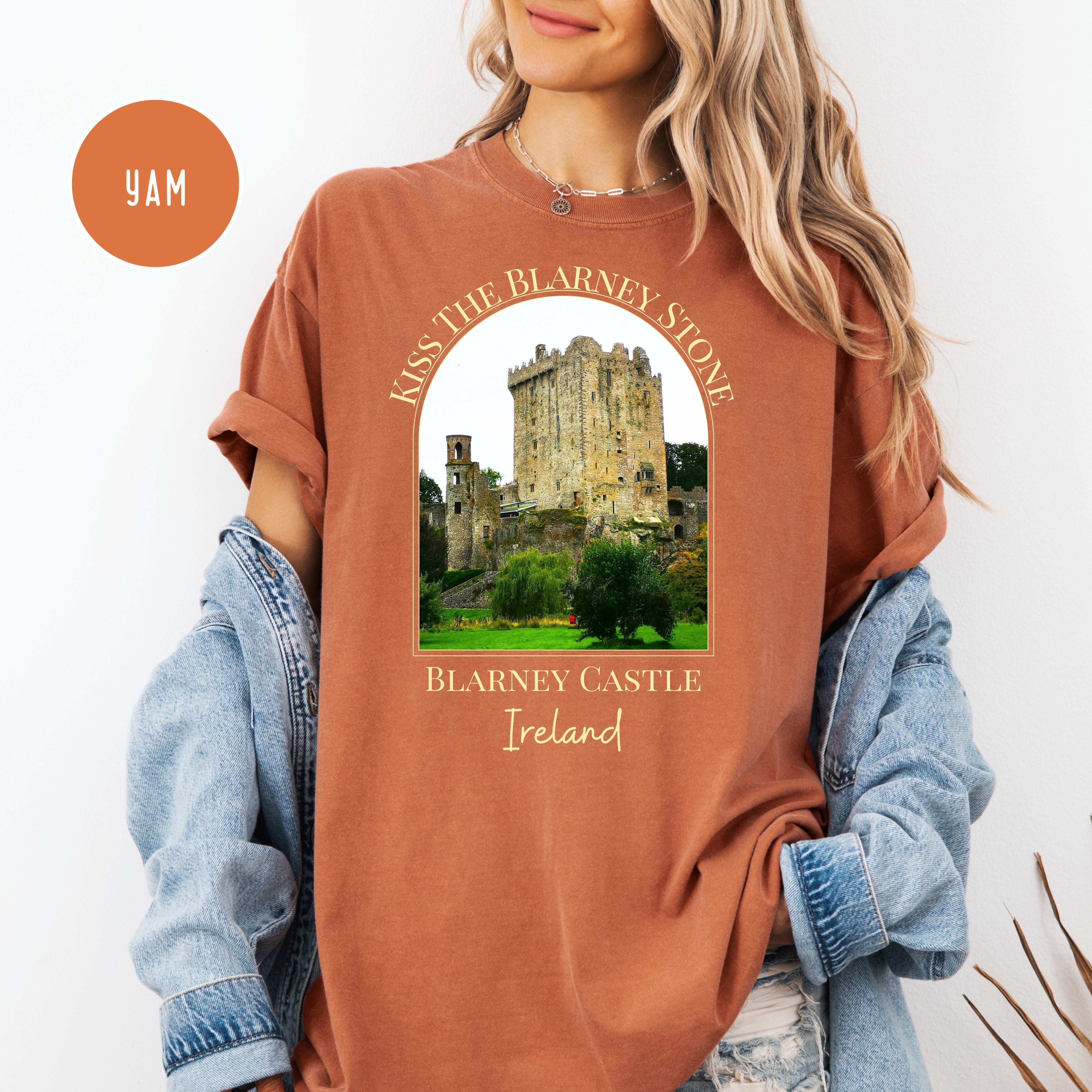 Kiss The Blarney Stone Comfort Colors Tee