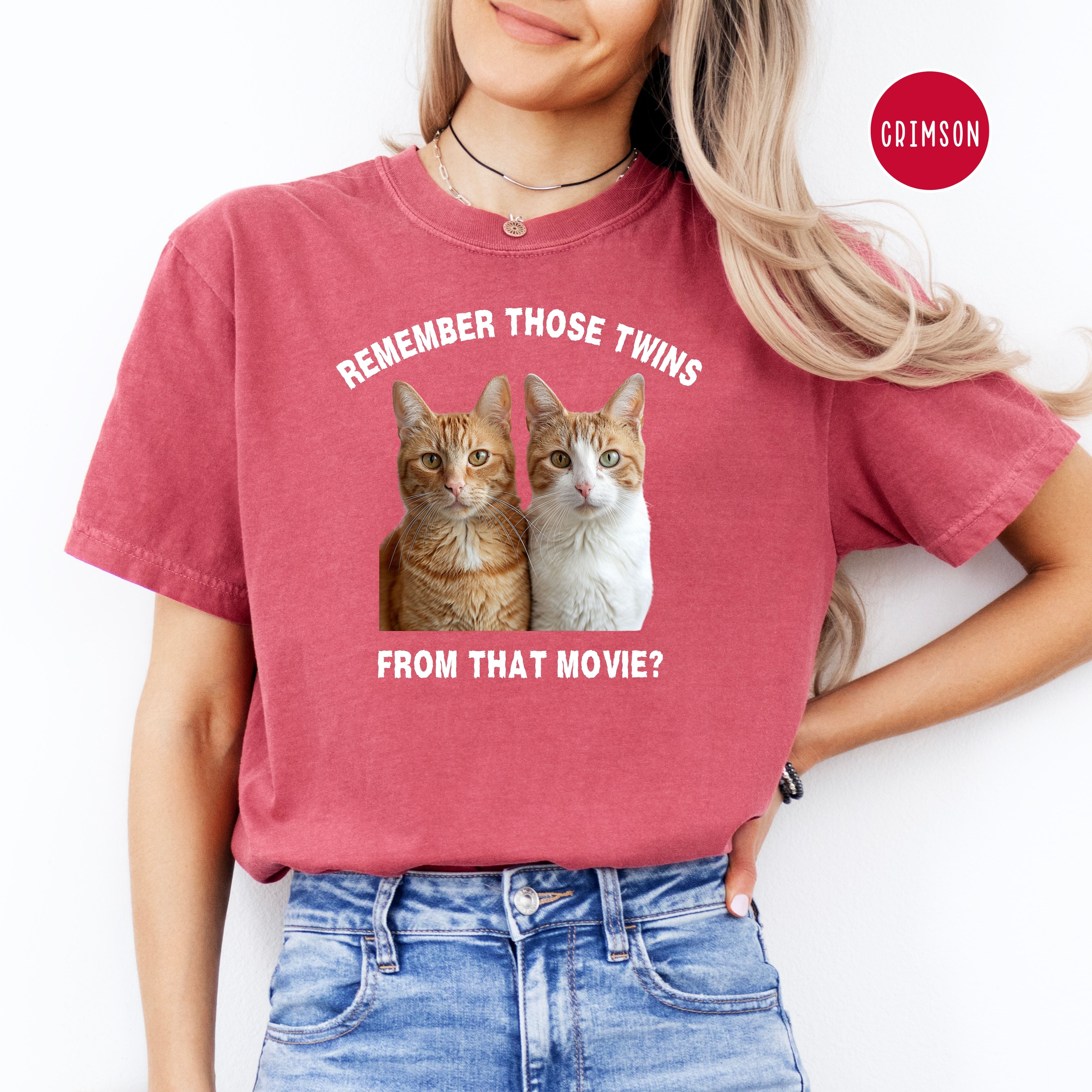 Funny Movie Buff Cat Lover Comfort Colors® Tee
