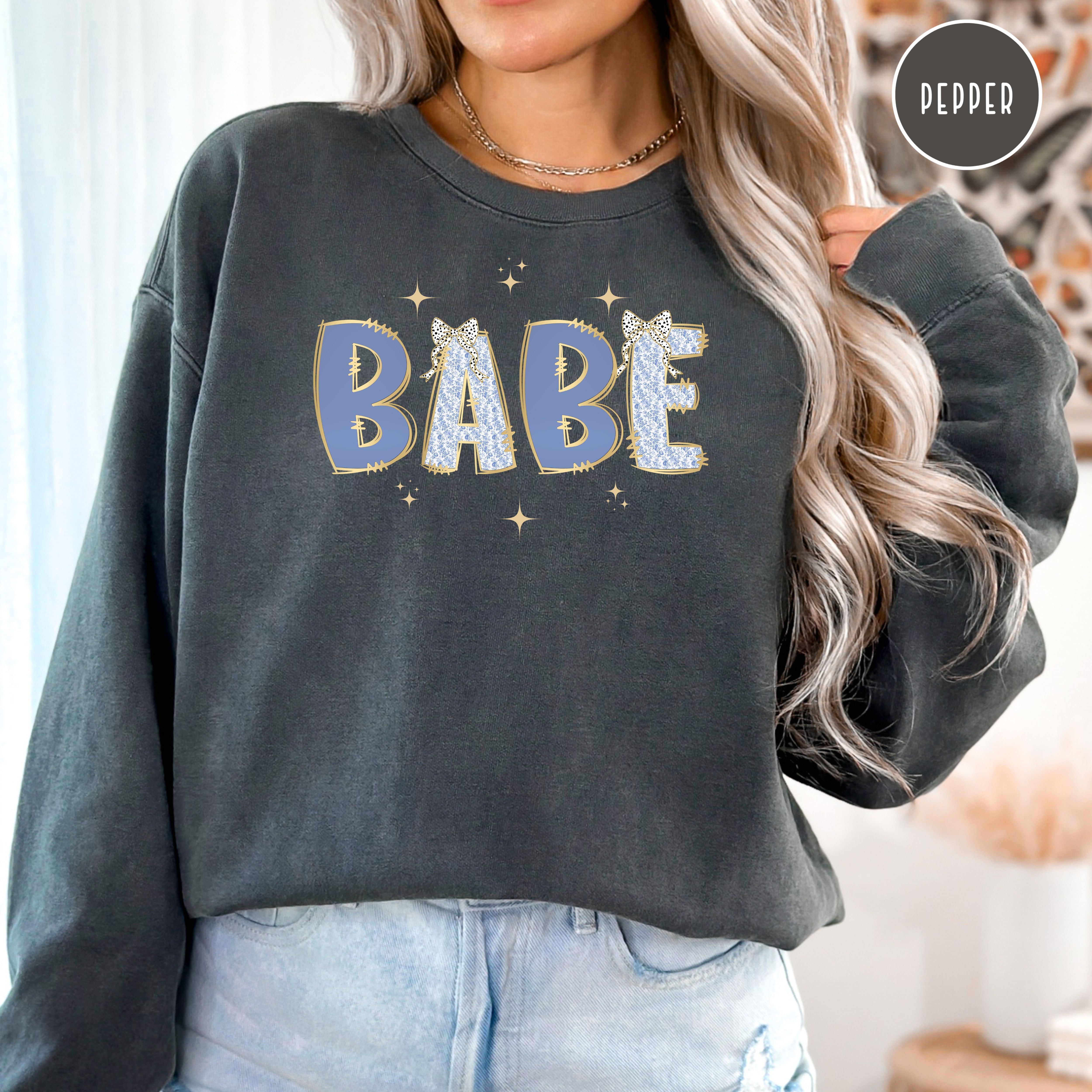 Babe Coquette Comfort Colors® Sweatshirt