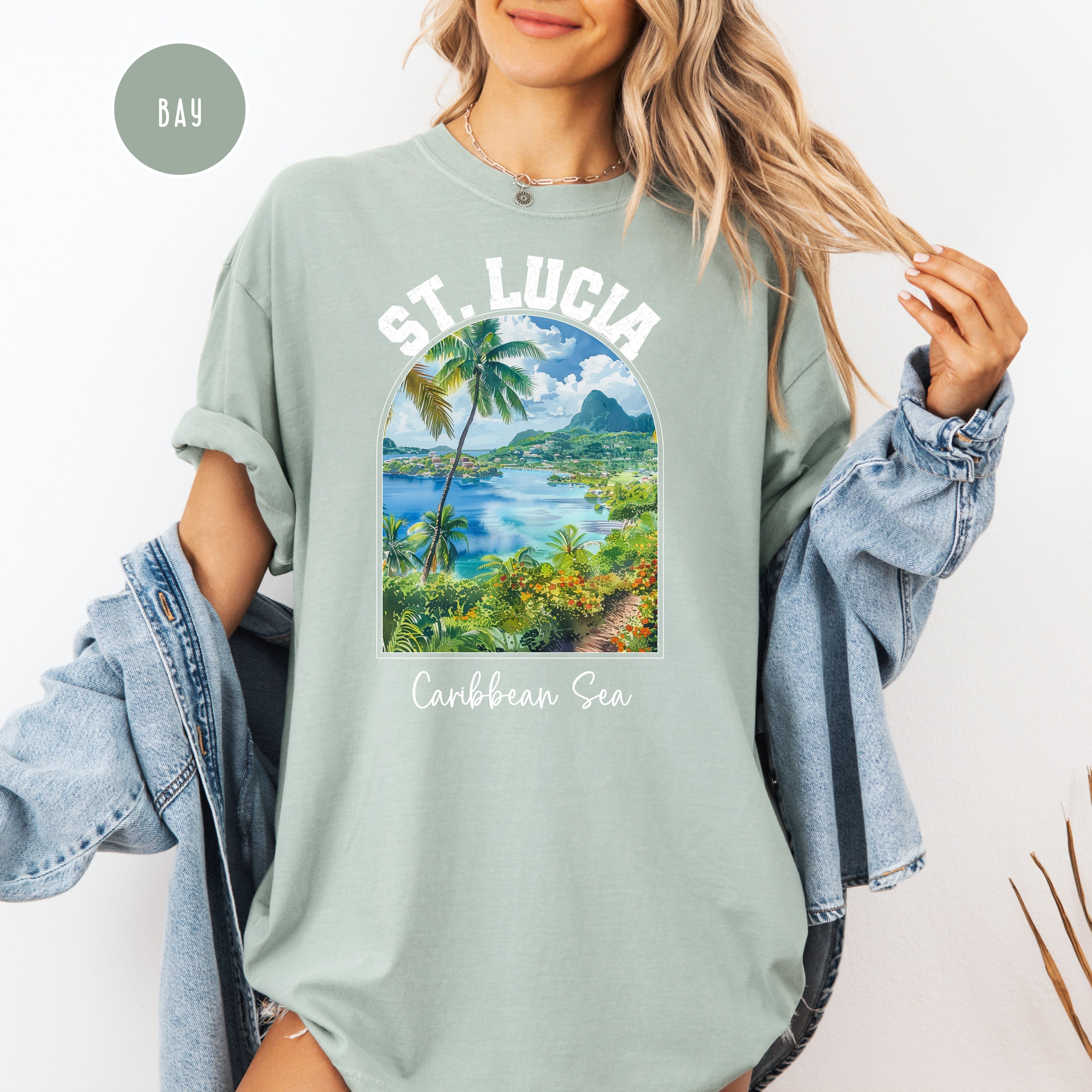 St Lucia Comfort Colors® Tee