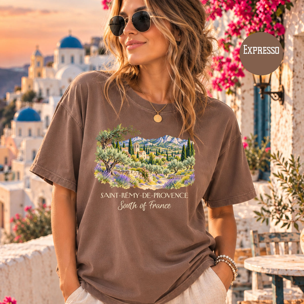 South of France Comfort Colors Vacation Gift Shirt, Saint Remy de Provence Shirt, Van Gogh Trail Gift Tee, France Travel, Van Gogh Fan Gift