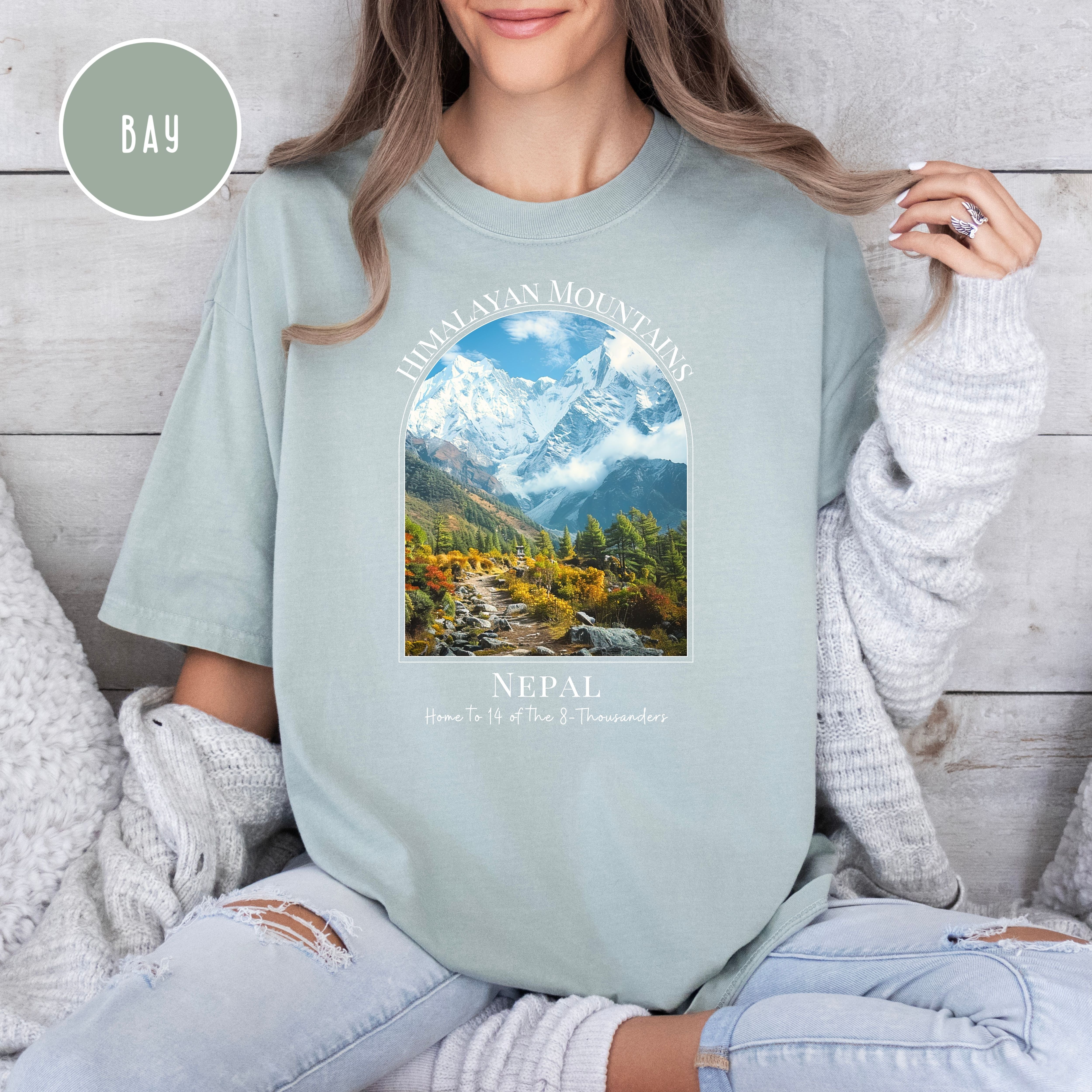 Himalayan Mountains Comfort Colors® Tee