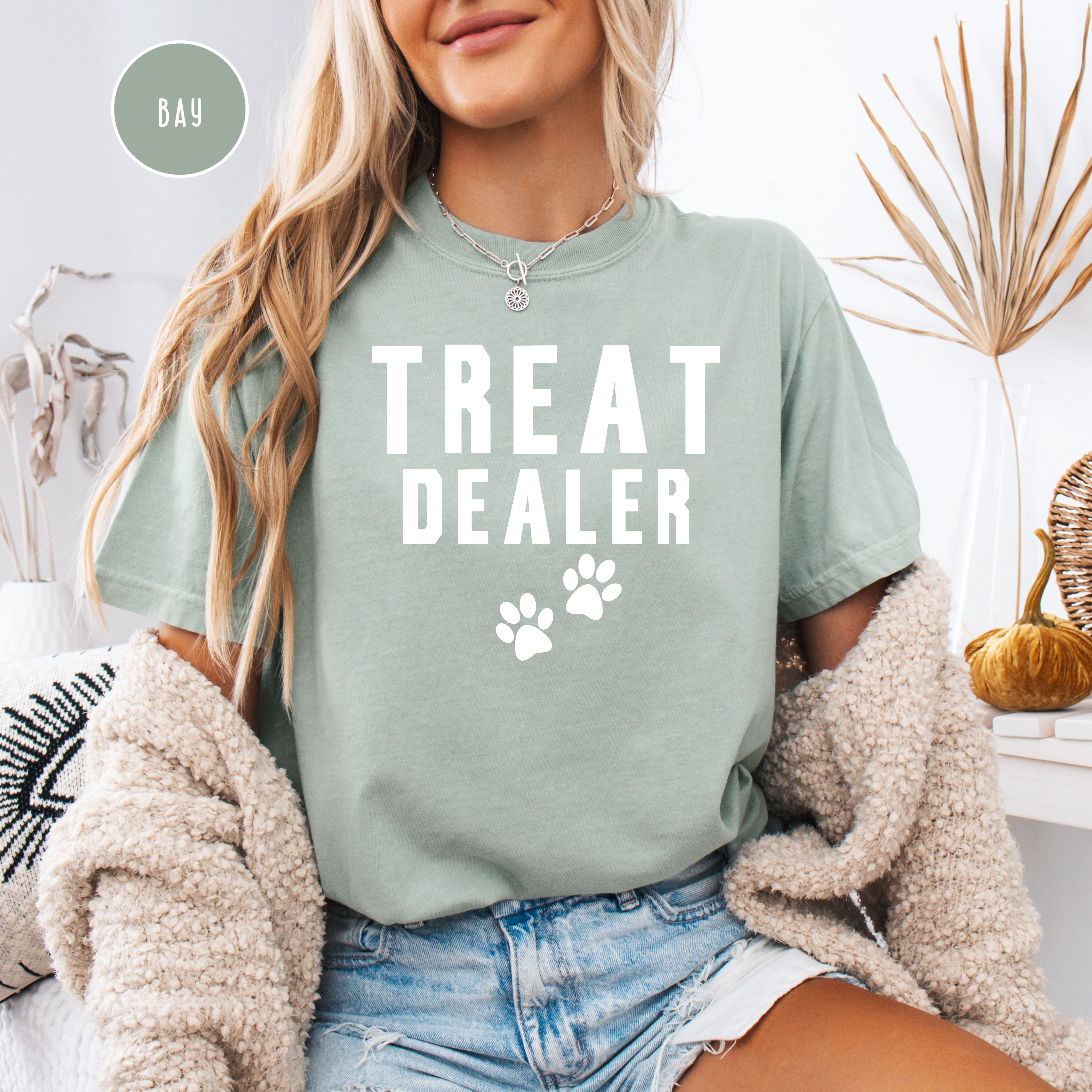Treat Dealer Funny Dog Mom Comfort Colors® Tee