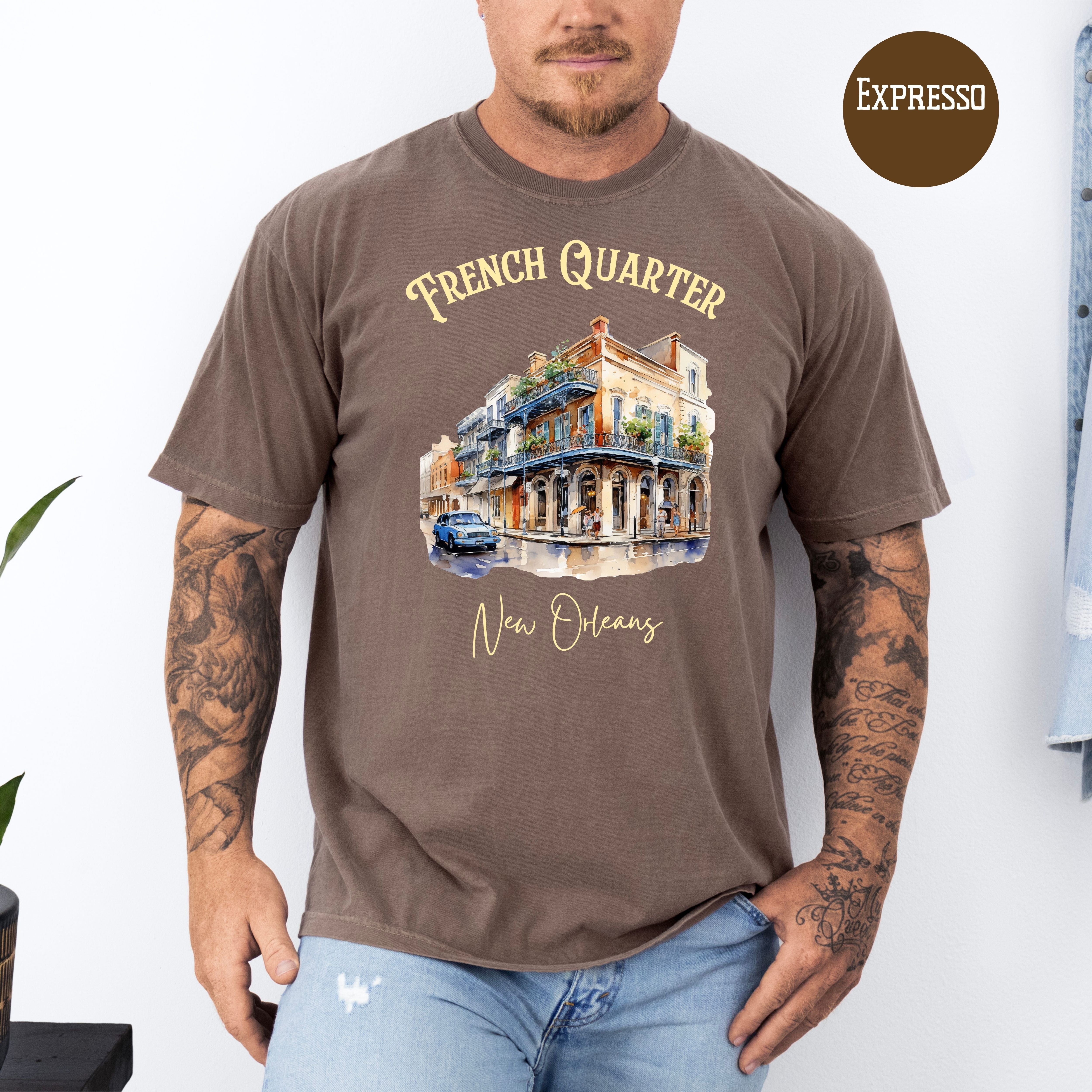 French Quarter New Orleans Comfort Colors® Tee
