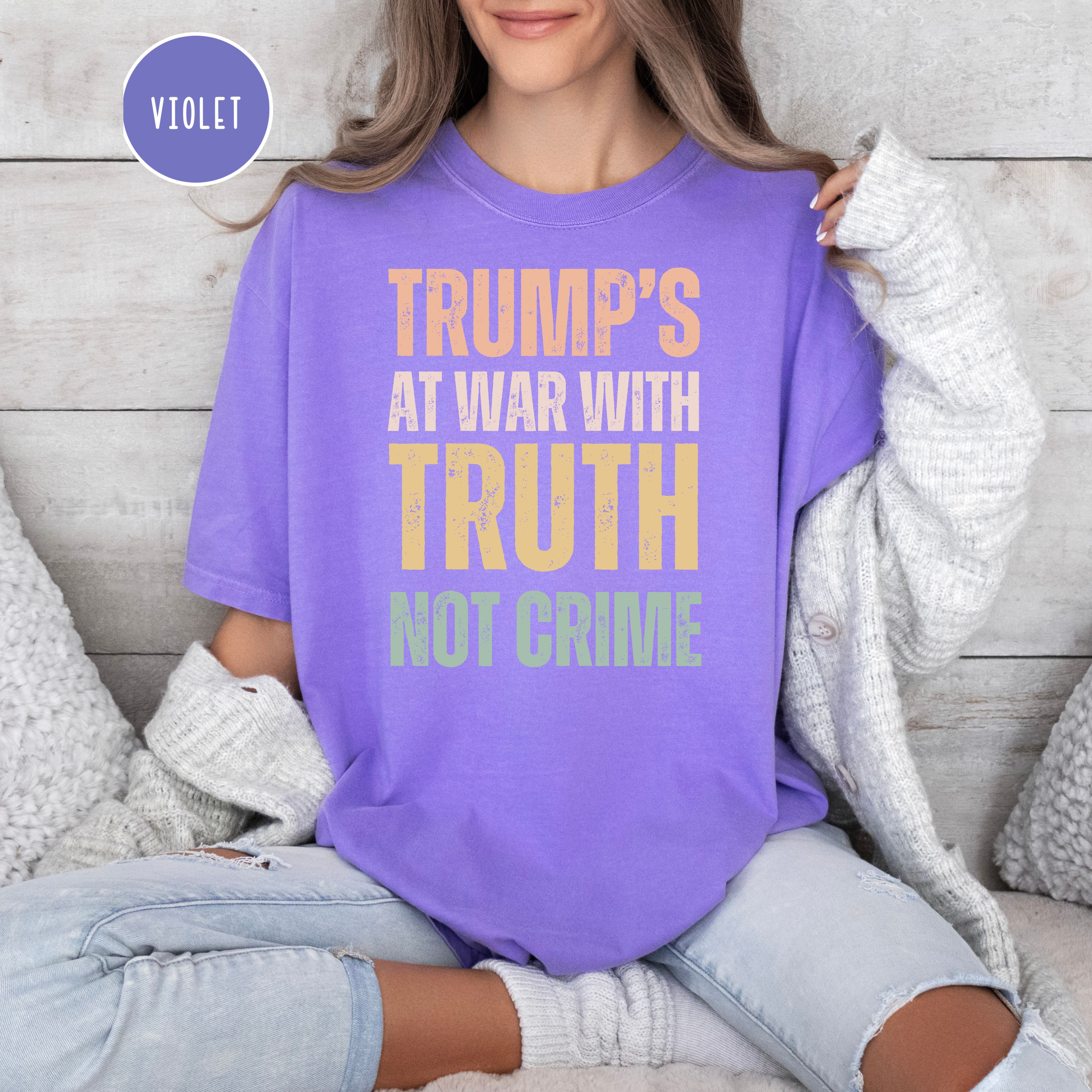 Anti Trump Pro Immigrants Comfort Colors Political Tee