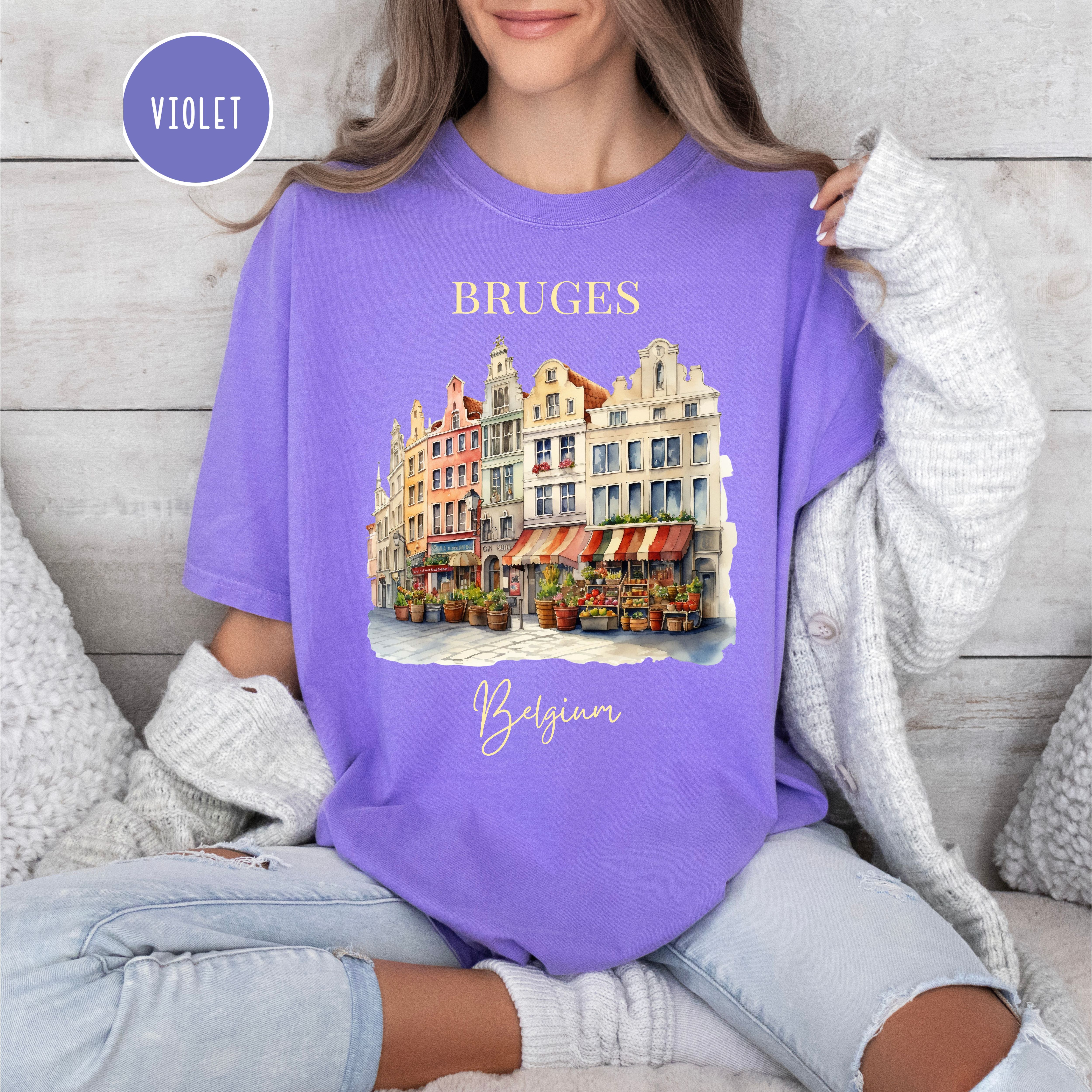 Bruges Belgium Comfort Colors® Tee