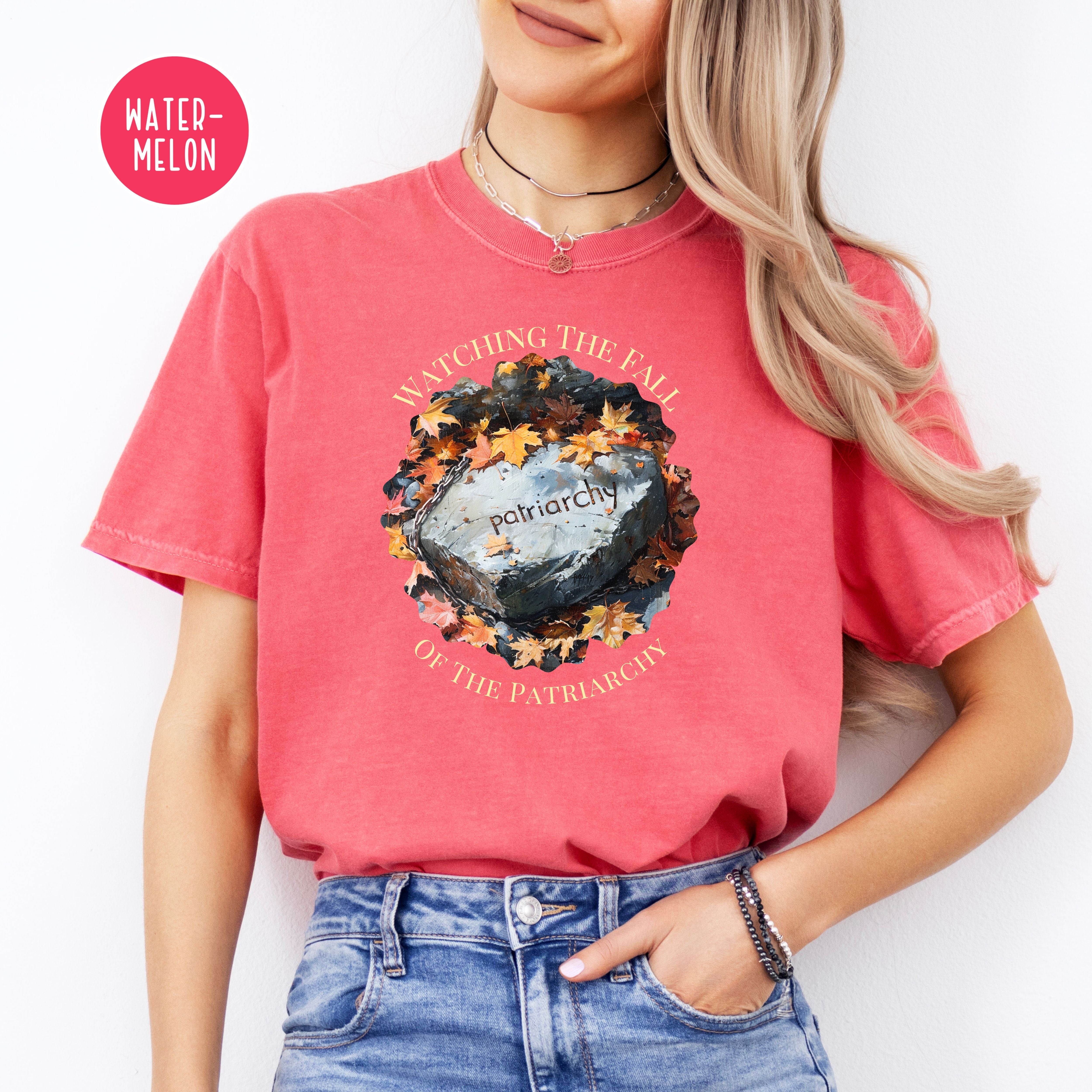 Watching The Fall of The Patriarchy Comfort Colors® Tee