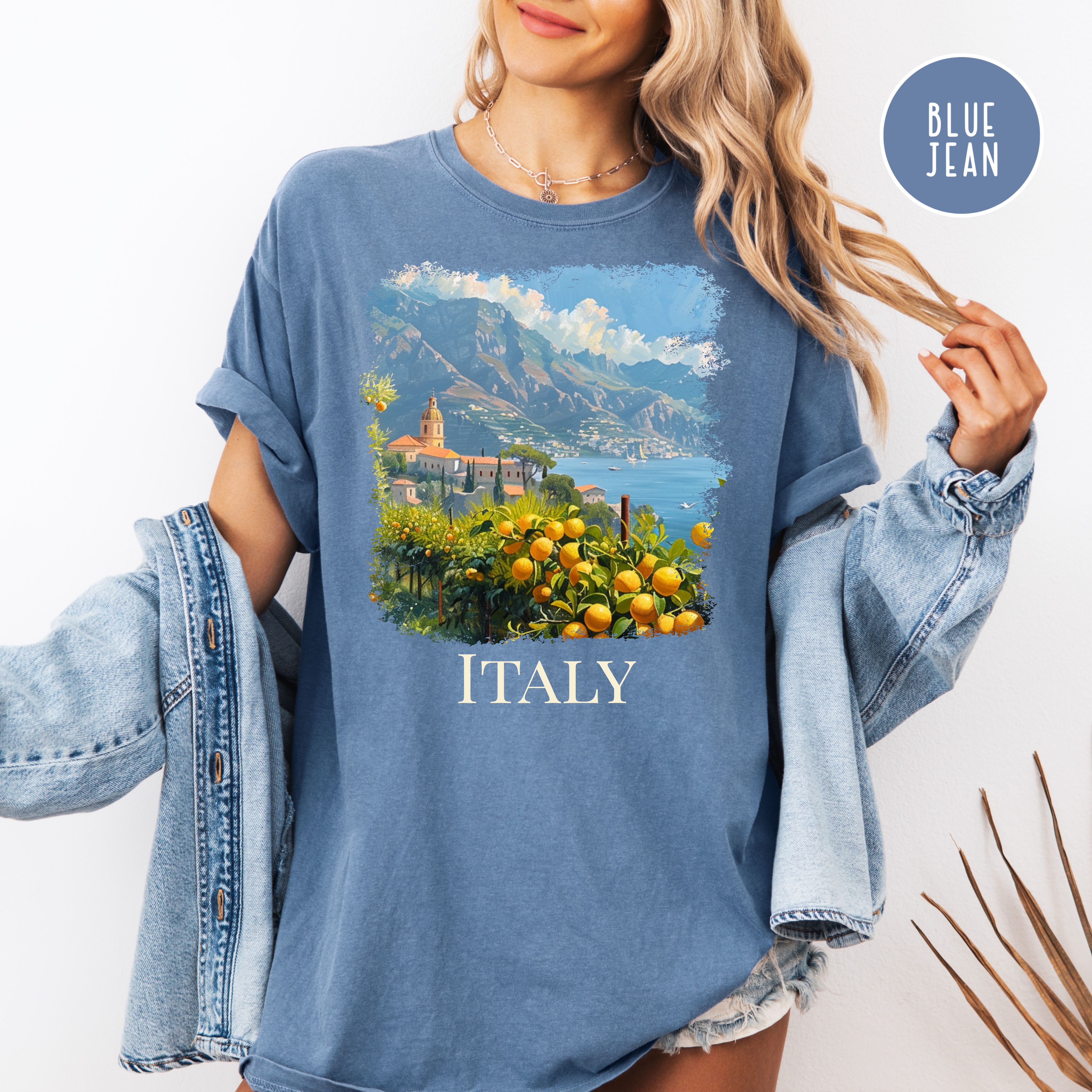 Italy Comfort Colors Italian Vacation Gift Tee