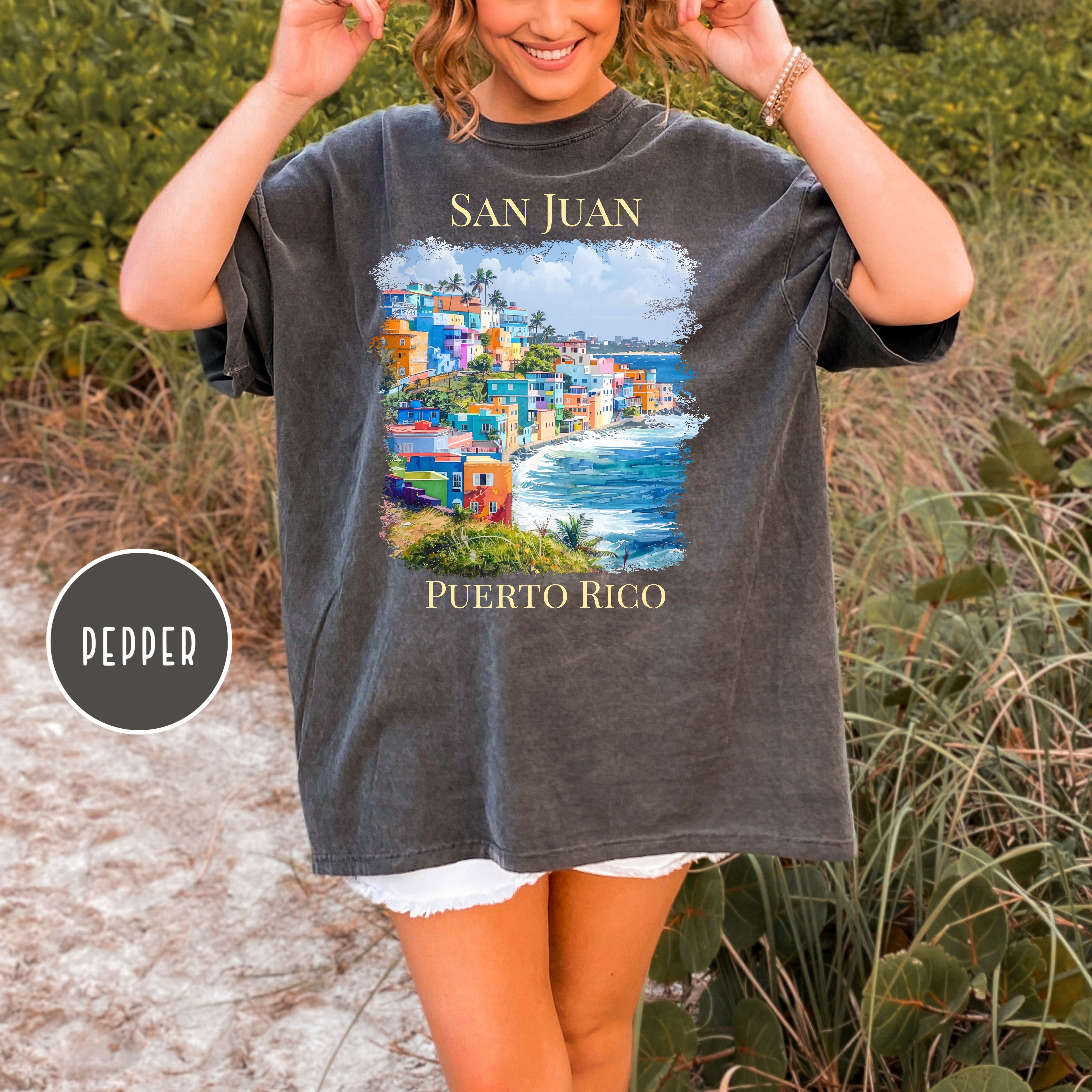 San Juan Puerto Rico Comfort Colors Tee