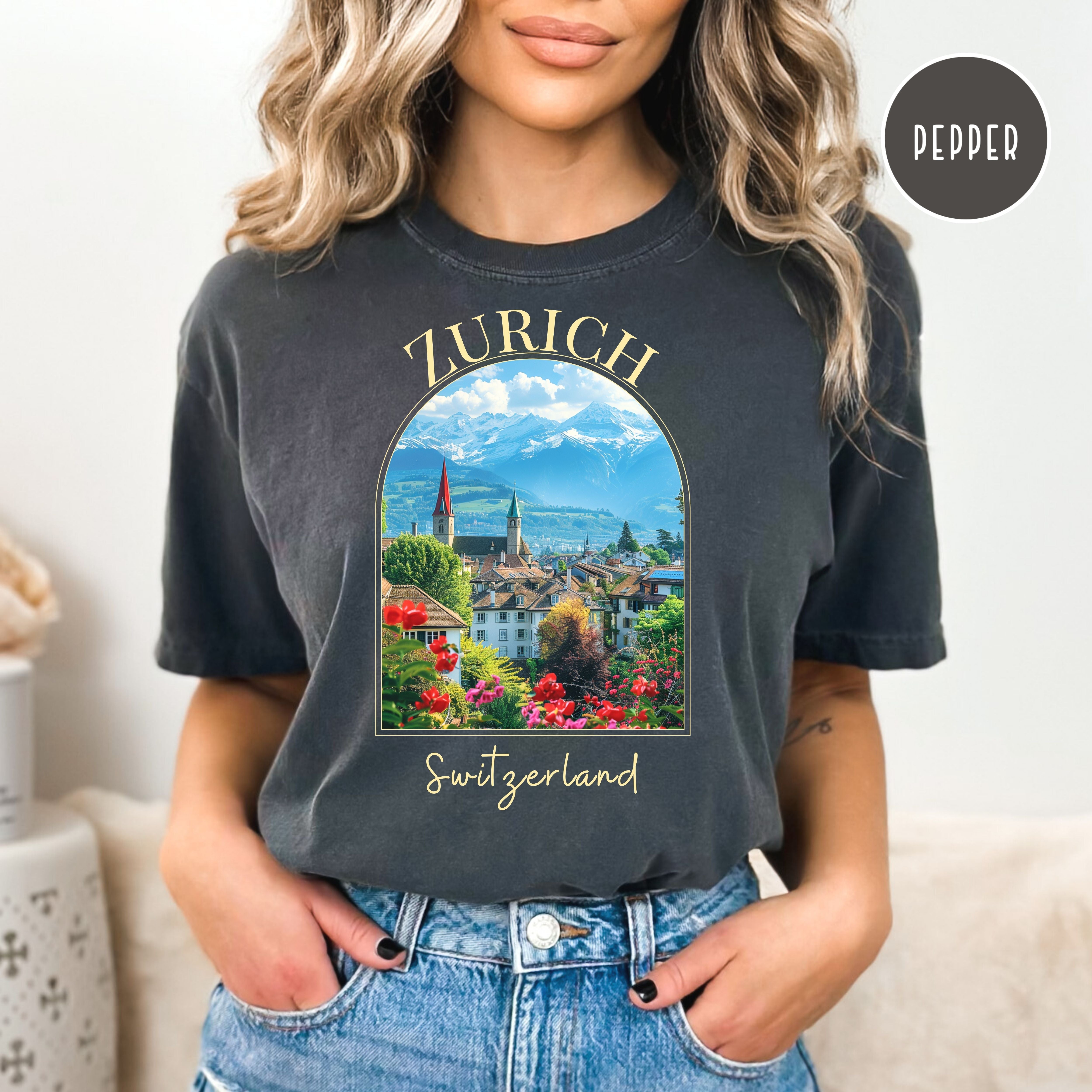 Zurich Switzerland Comfort Colors® Tee