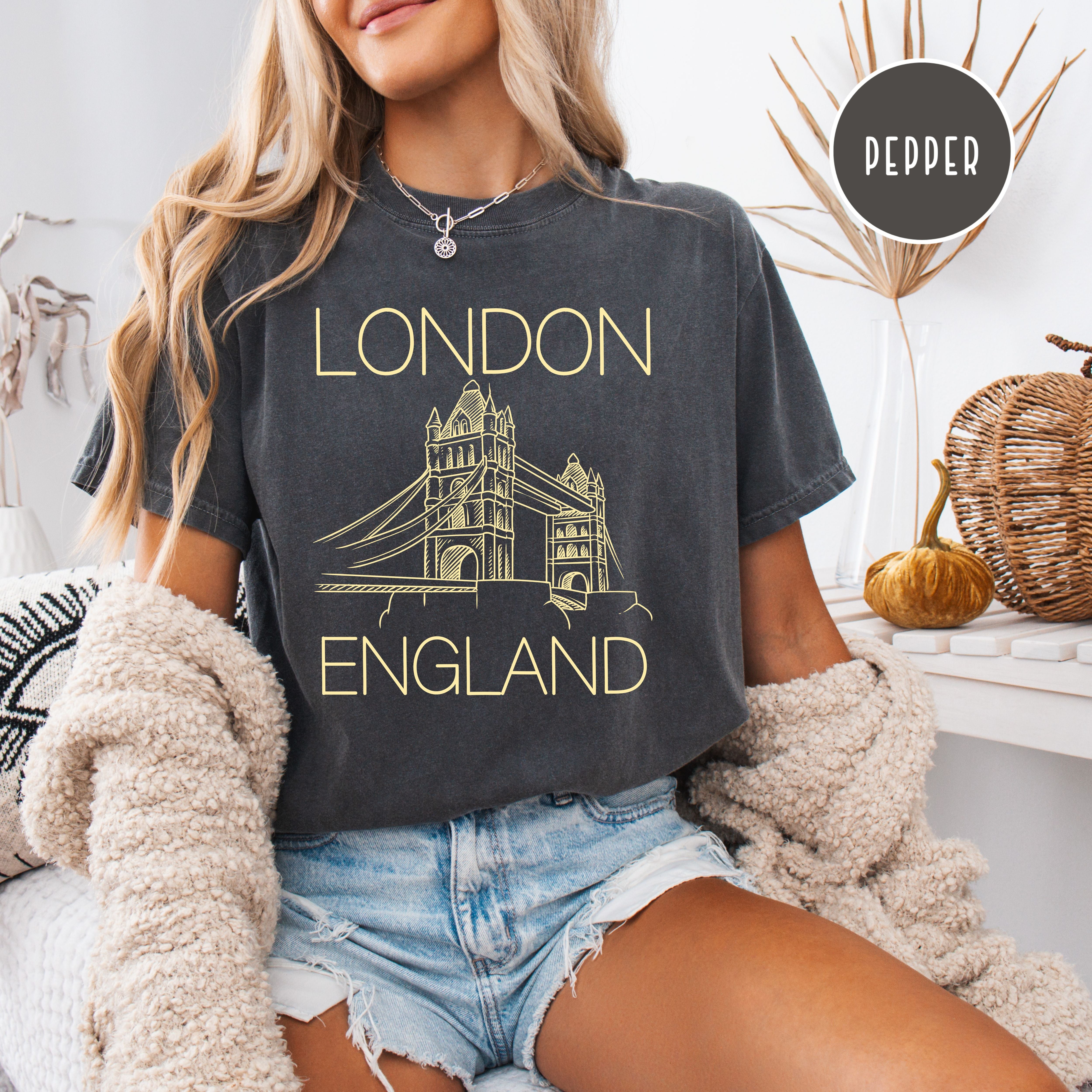 London England Comfort Colors Tee