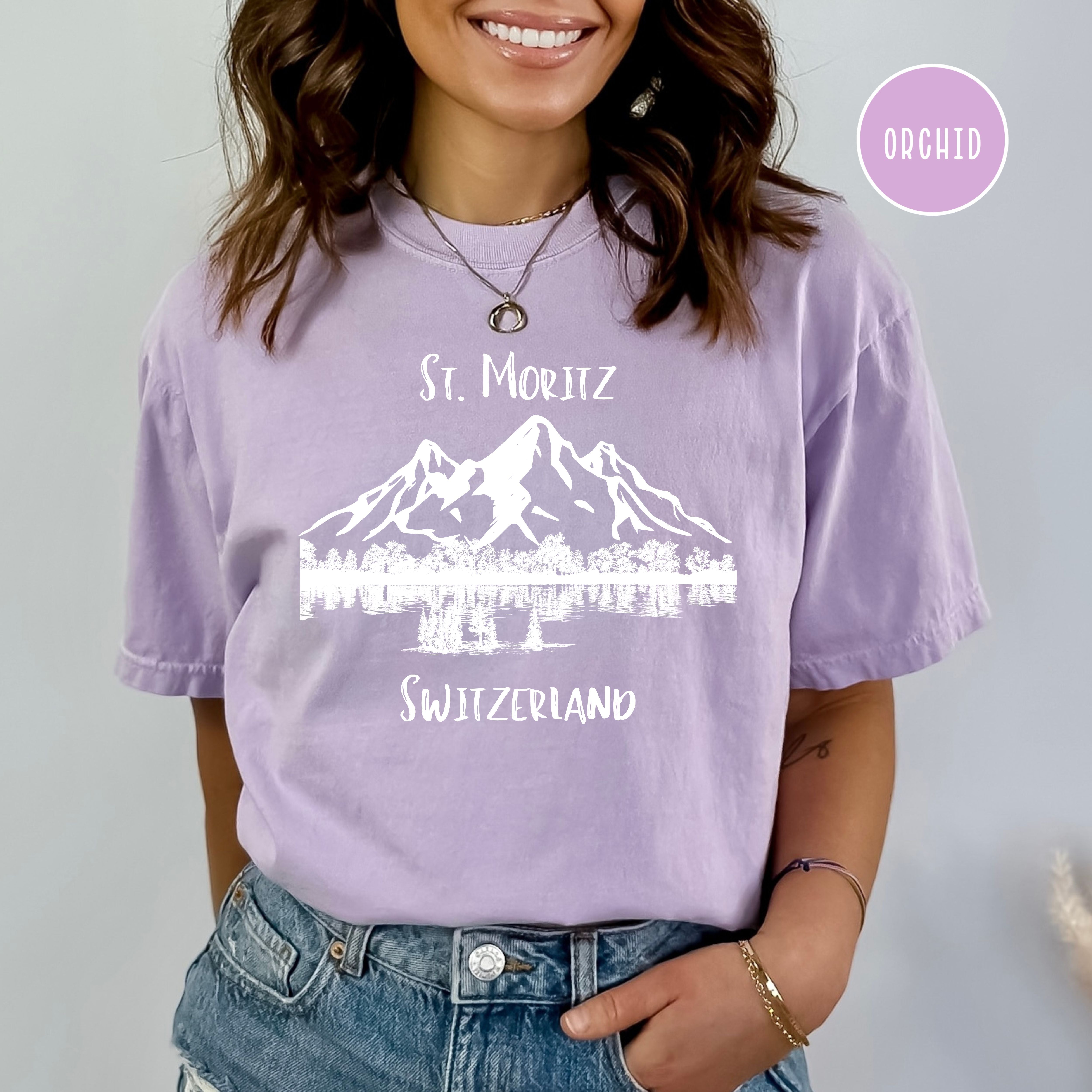 St Moritz Switzerland Comfort Colors® Tee