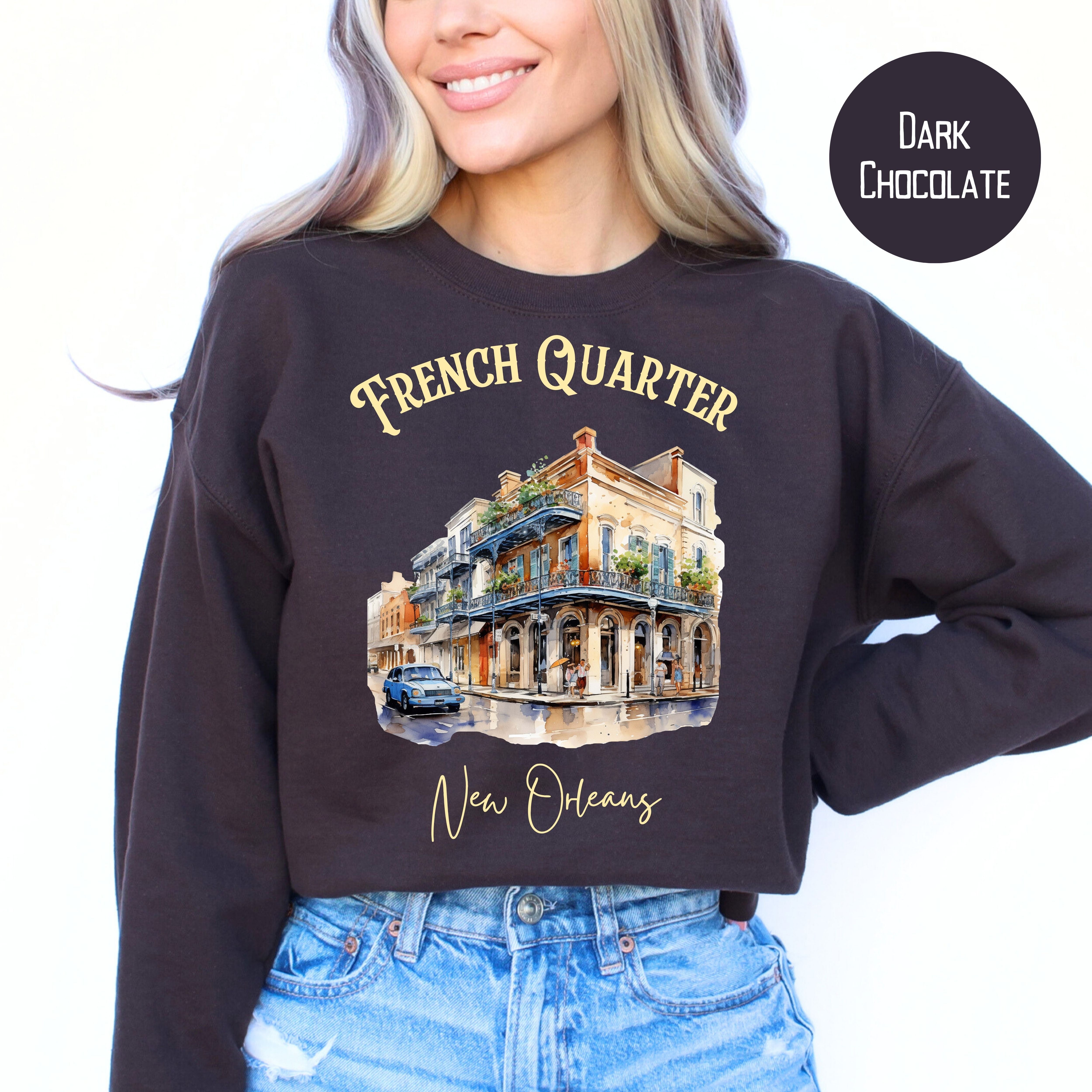 French Quarter New Orleans Sweatshirt