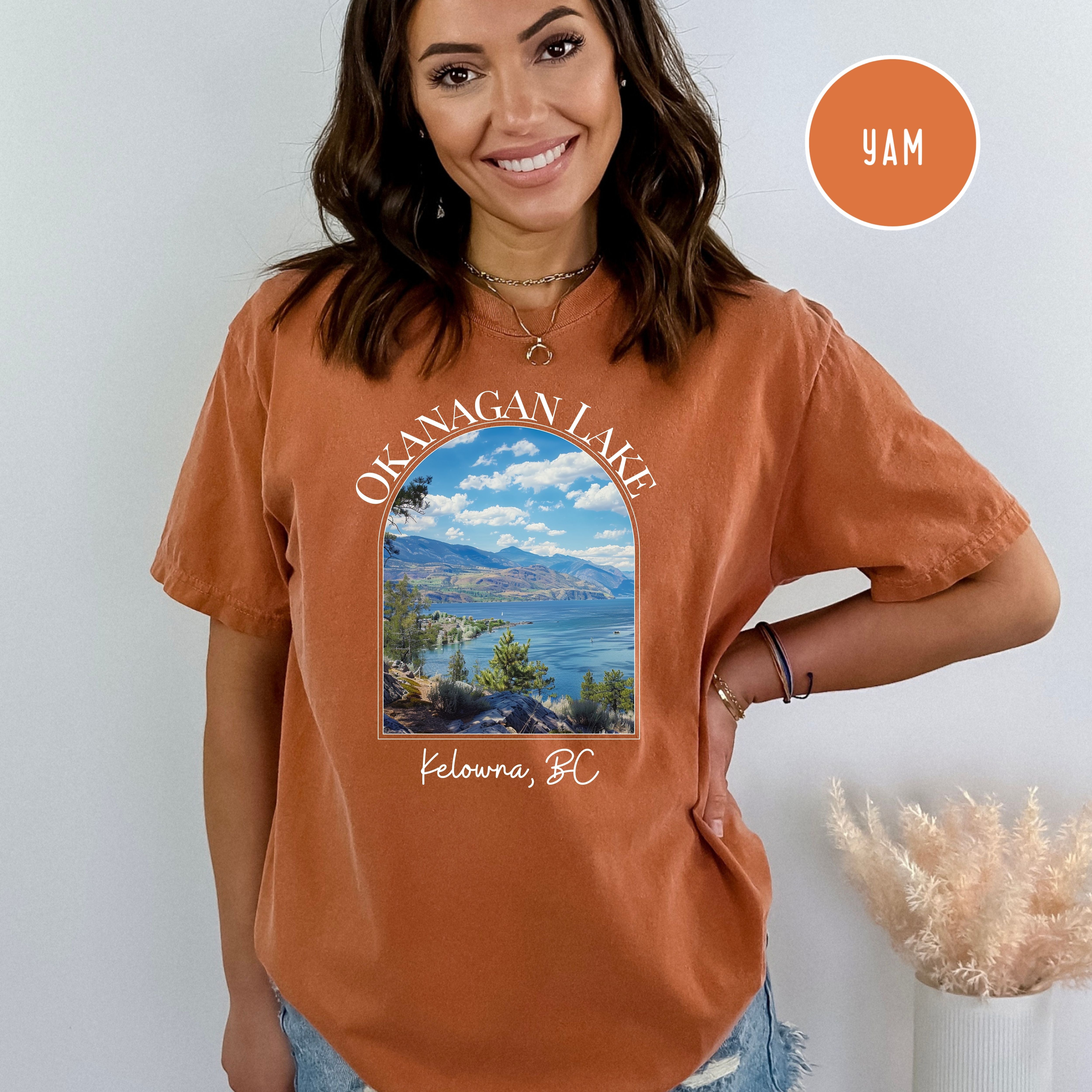 Okanagan Lake Kelowna British Columbia Comfort Colors® Tee