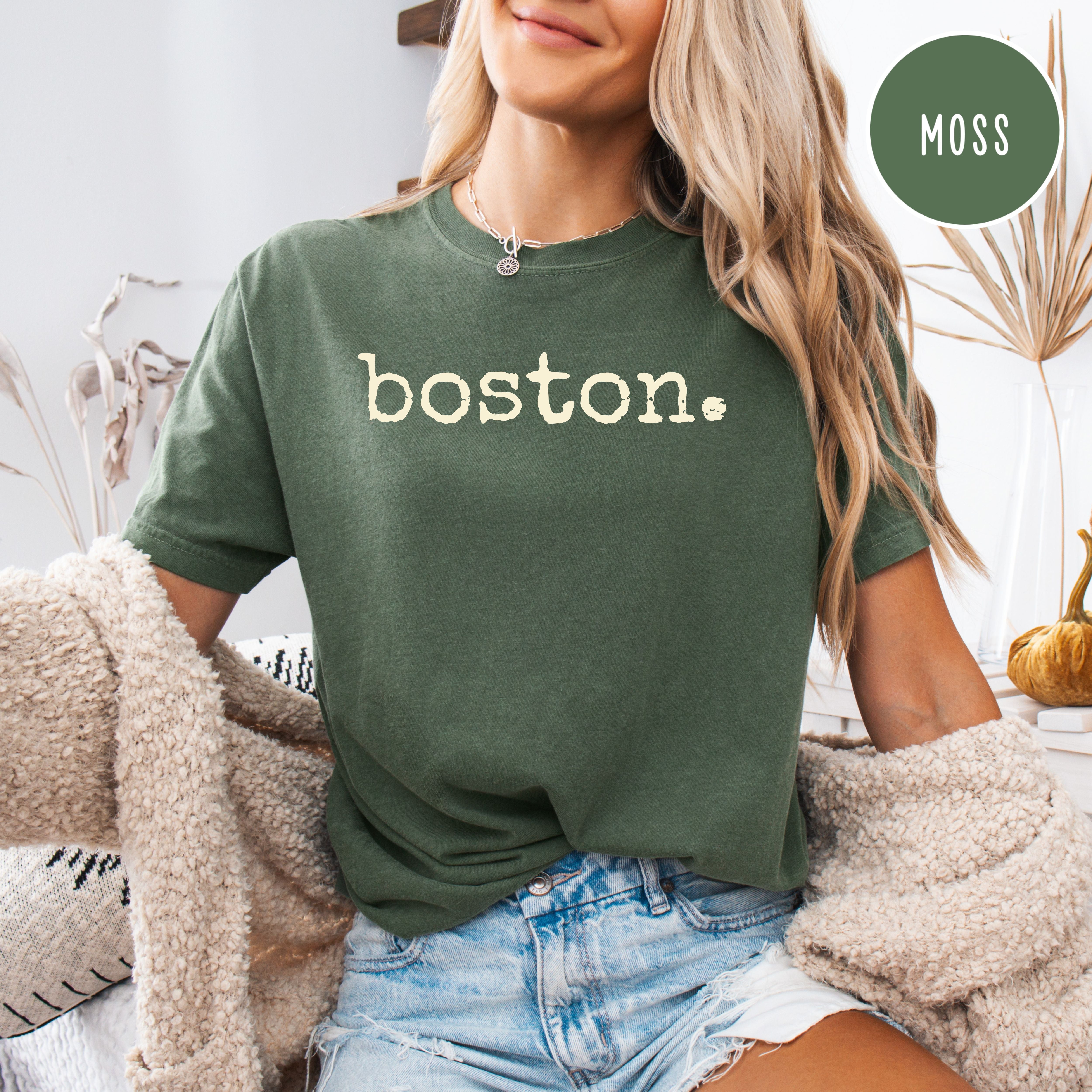 Boston Minimalist Comfort Colors® Tee