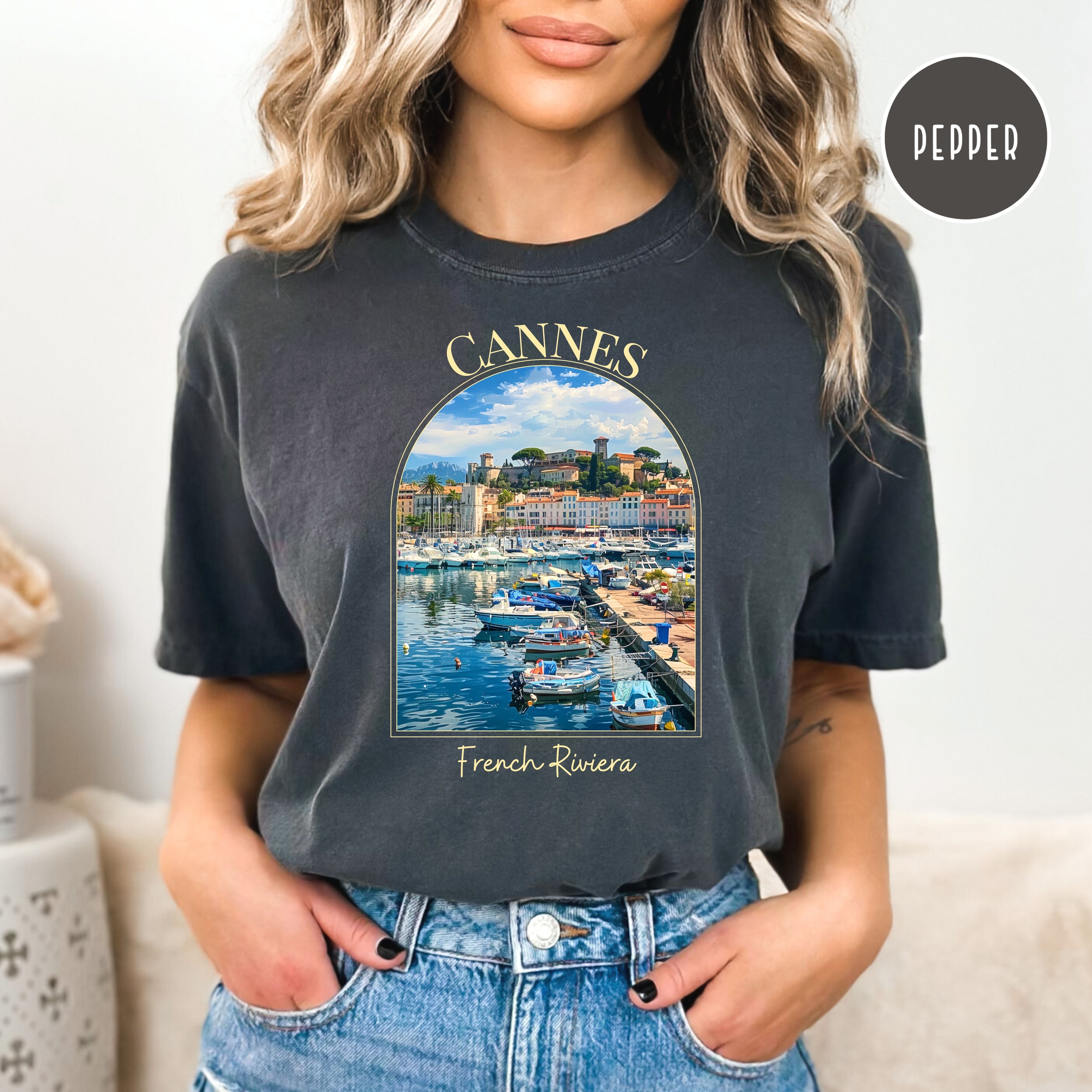 Cannes French Riviera Comfort Colors® Tee