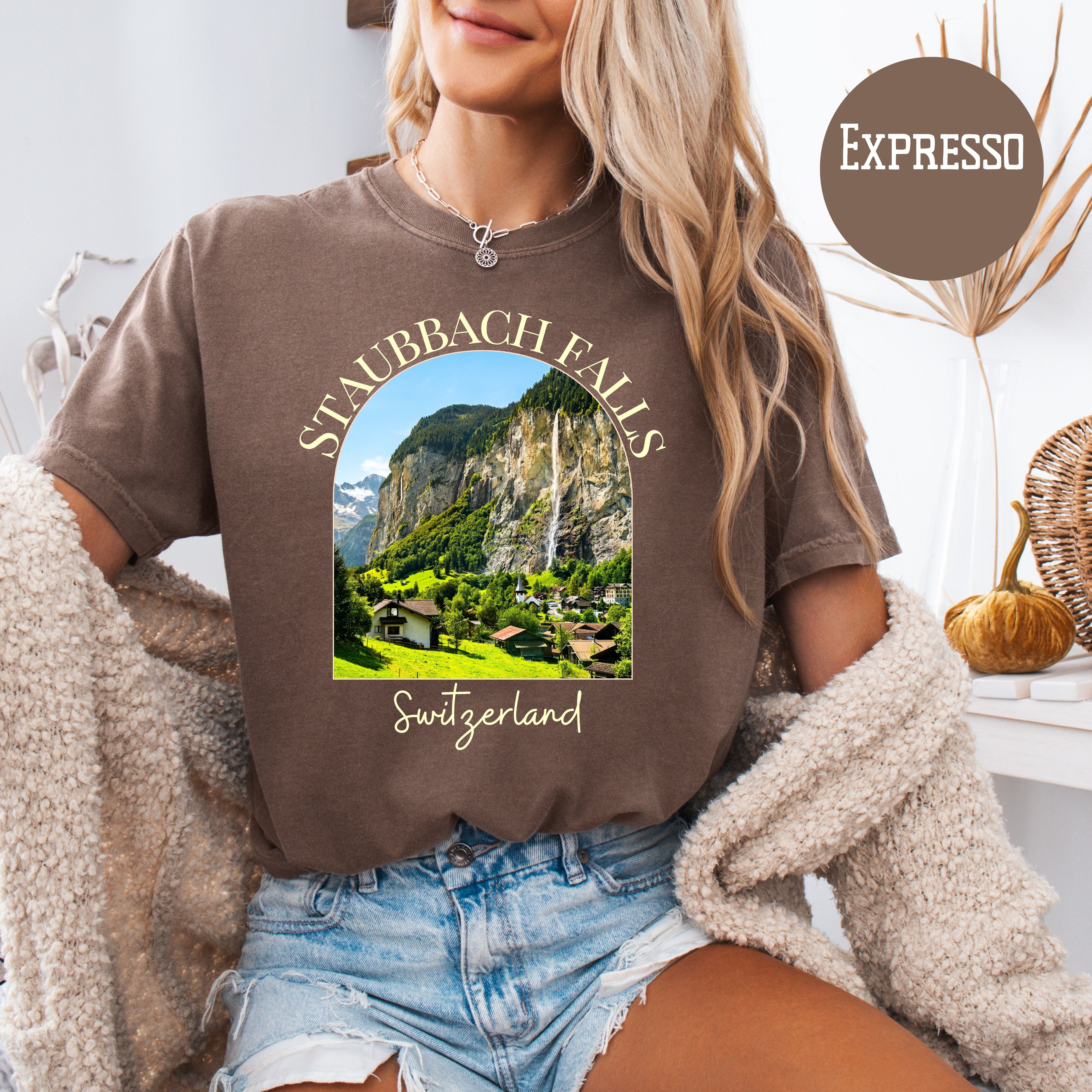 Switzerland Staubbach Falls Comfort Colors® Tee