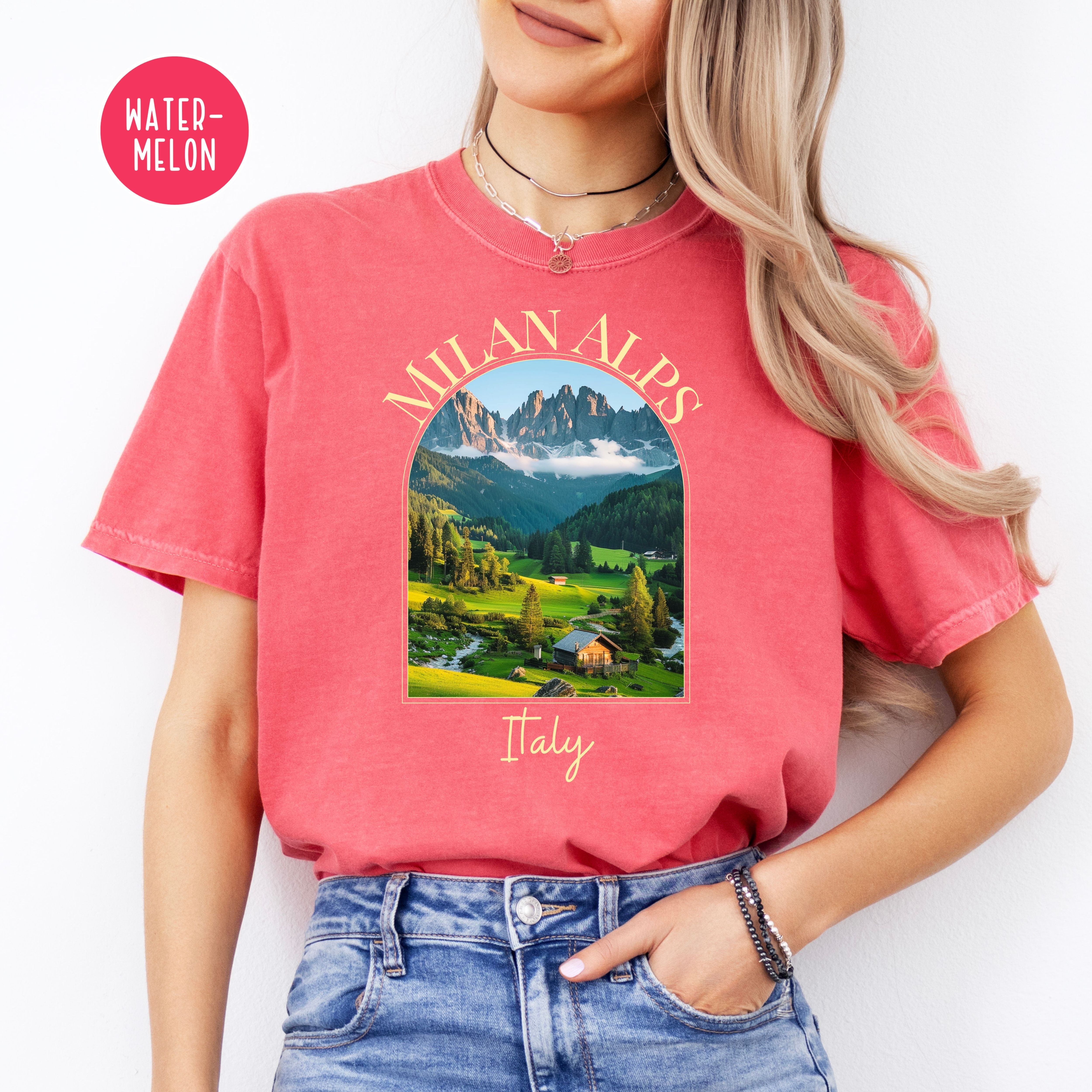 Milan Alps Italy Comfort Colors® Tee