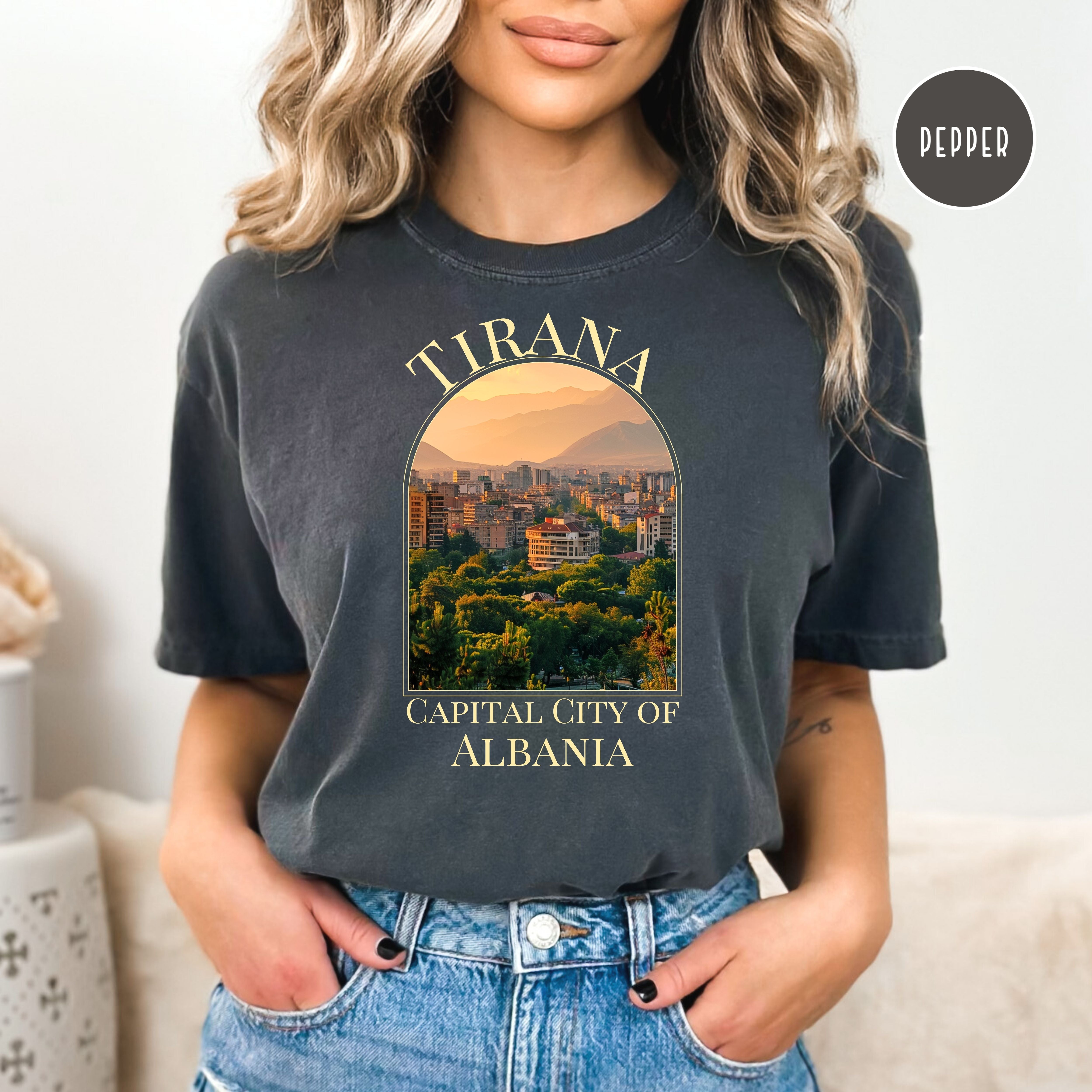 Tirana Albania Comfort Colors® Tee